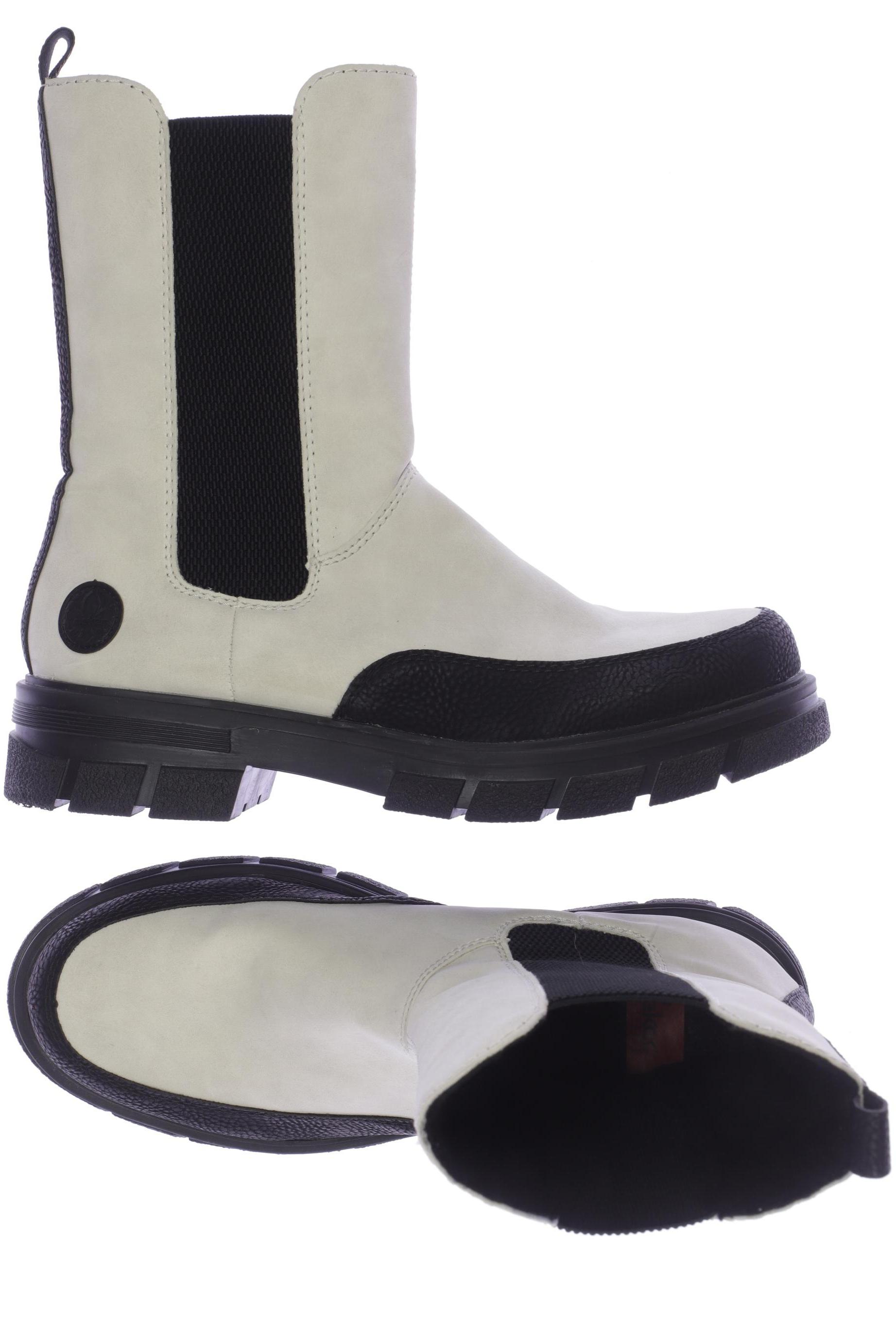 

Rieker Damen Stiefelette, cremeweiß, Gr. 40