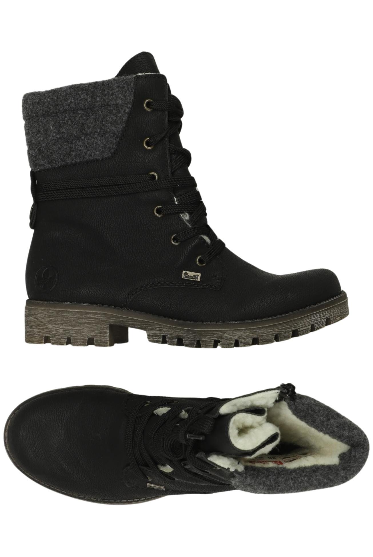 

Rieker Damen Stiefelette, schwarz, Gr. 38