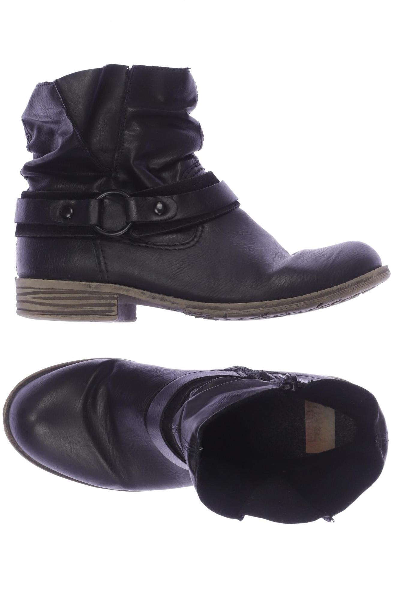 

Rieker Damen Stiefelette, schwarz, Gr. 37