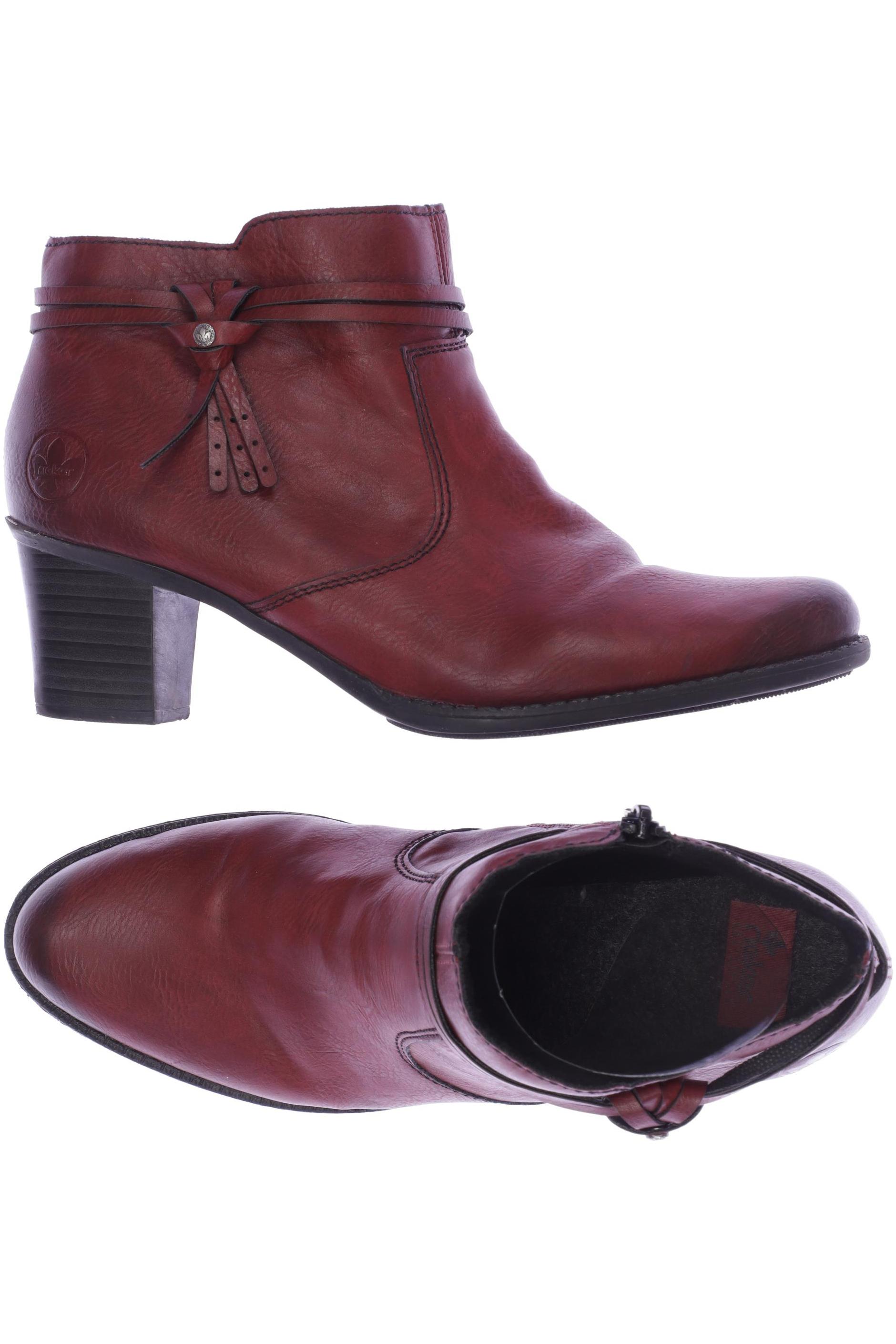 

Rieker Damen Stiefelette, bordeaux, Gr. 42