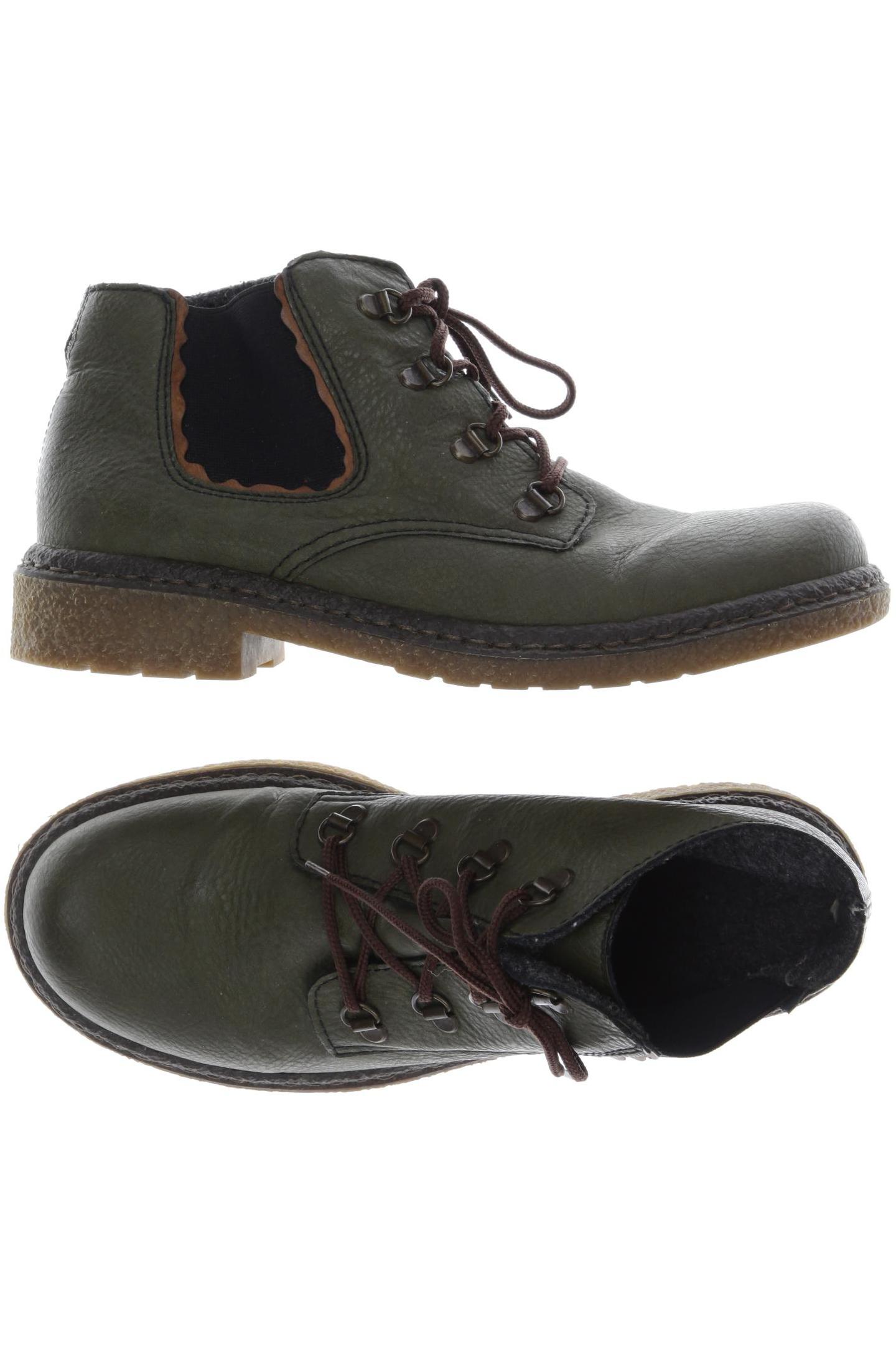 

Rieker Damen Stiefelette, grün, Gr. 38