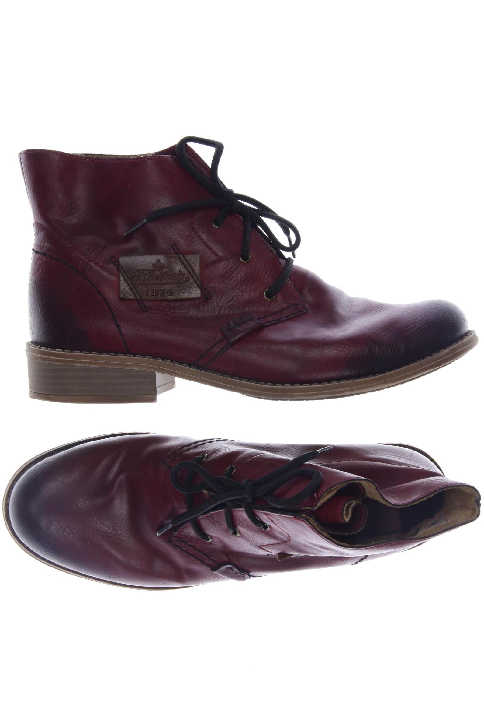 

Rieker Damen Stiefelette, bordeaux, Gr. 39
