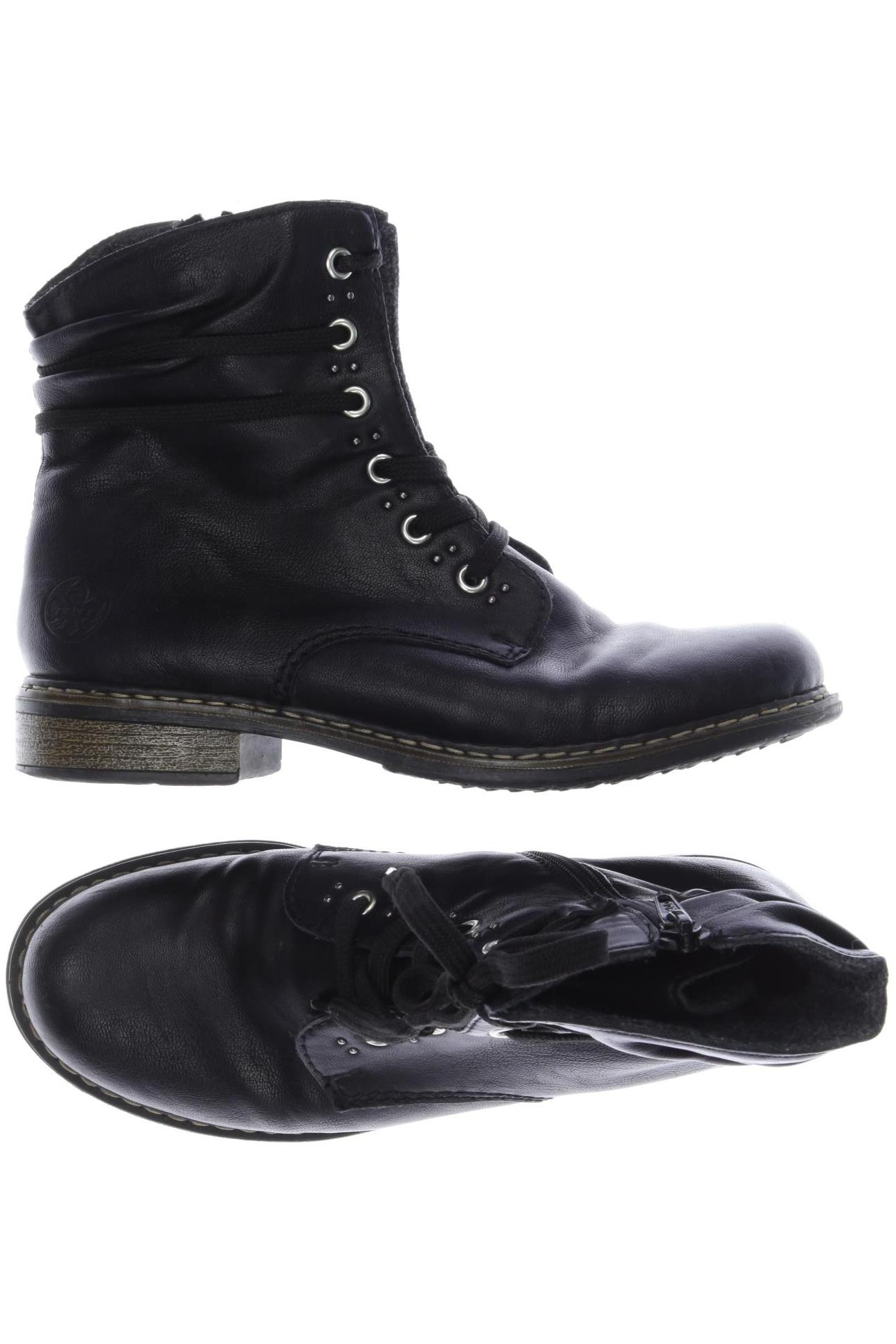 

Rieker Damen Stiefelette, schwarz, Gr. 37