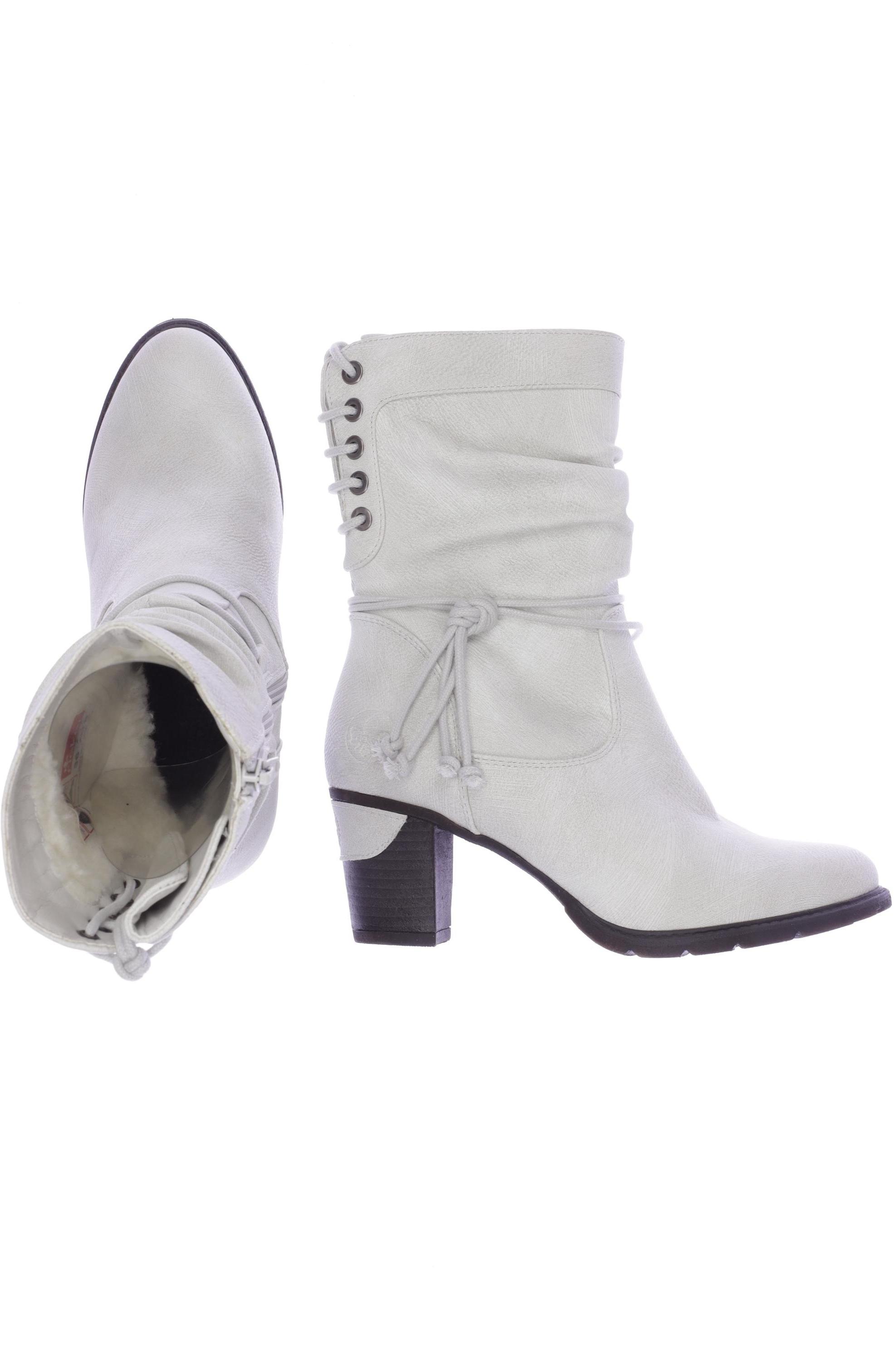 

Rieker Damen Stiefelette, cremeweiß, Gr. 36