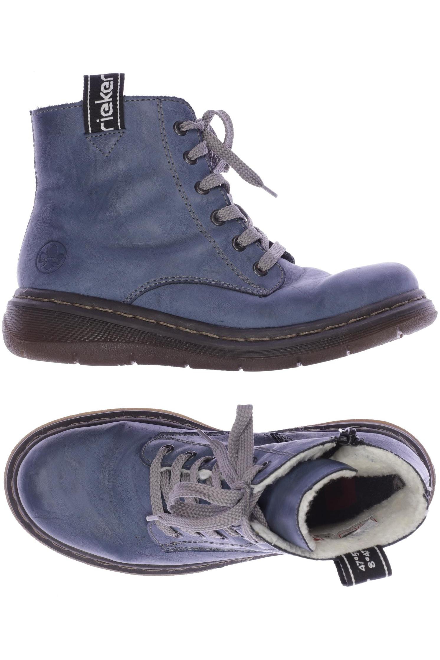 

Rieker Damen Stiefelette, blau, Gr. 38
