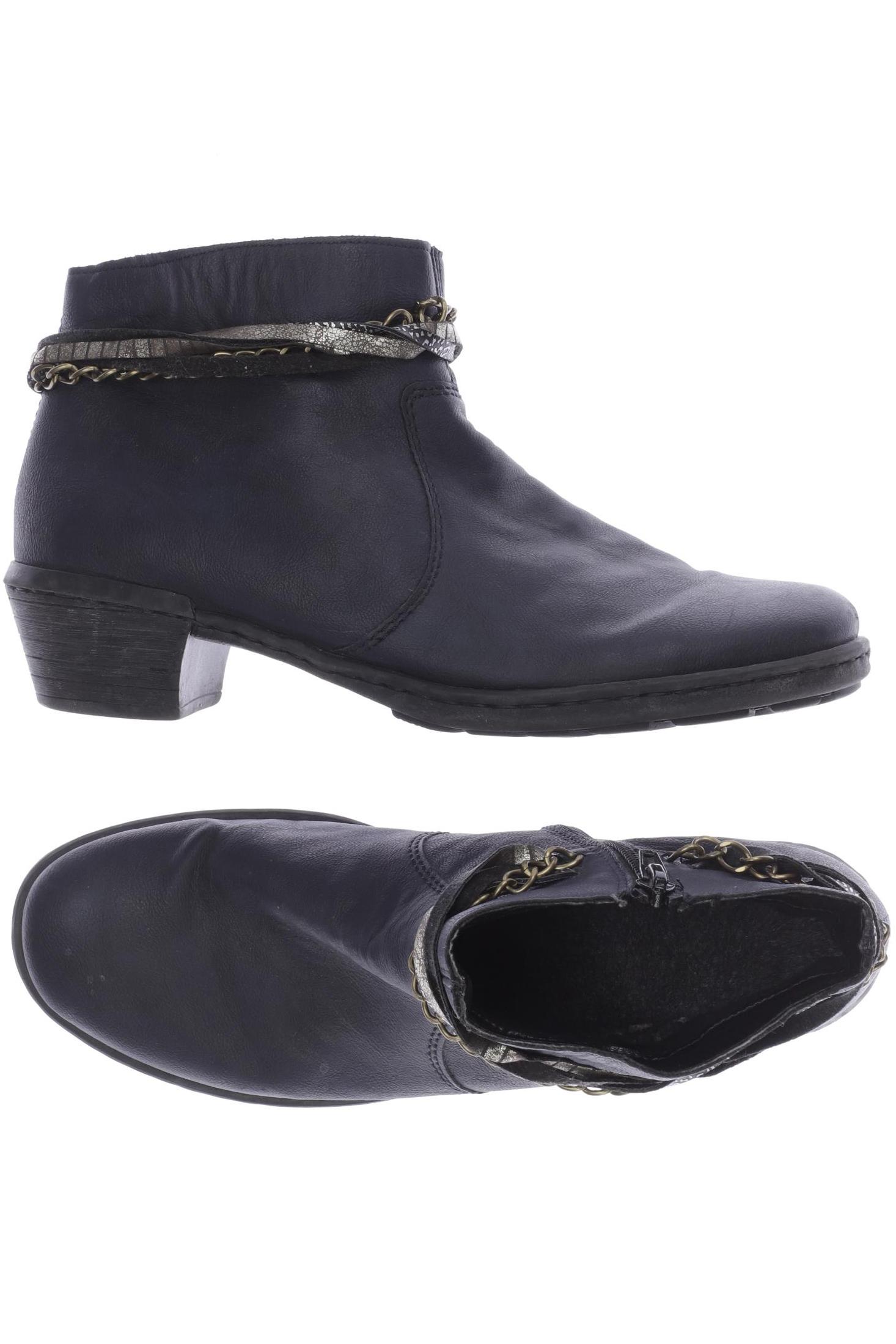 

Rieker Damen Stiefelette, marineblau, Gr. 40