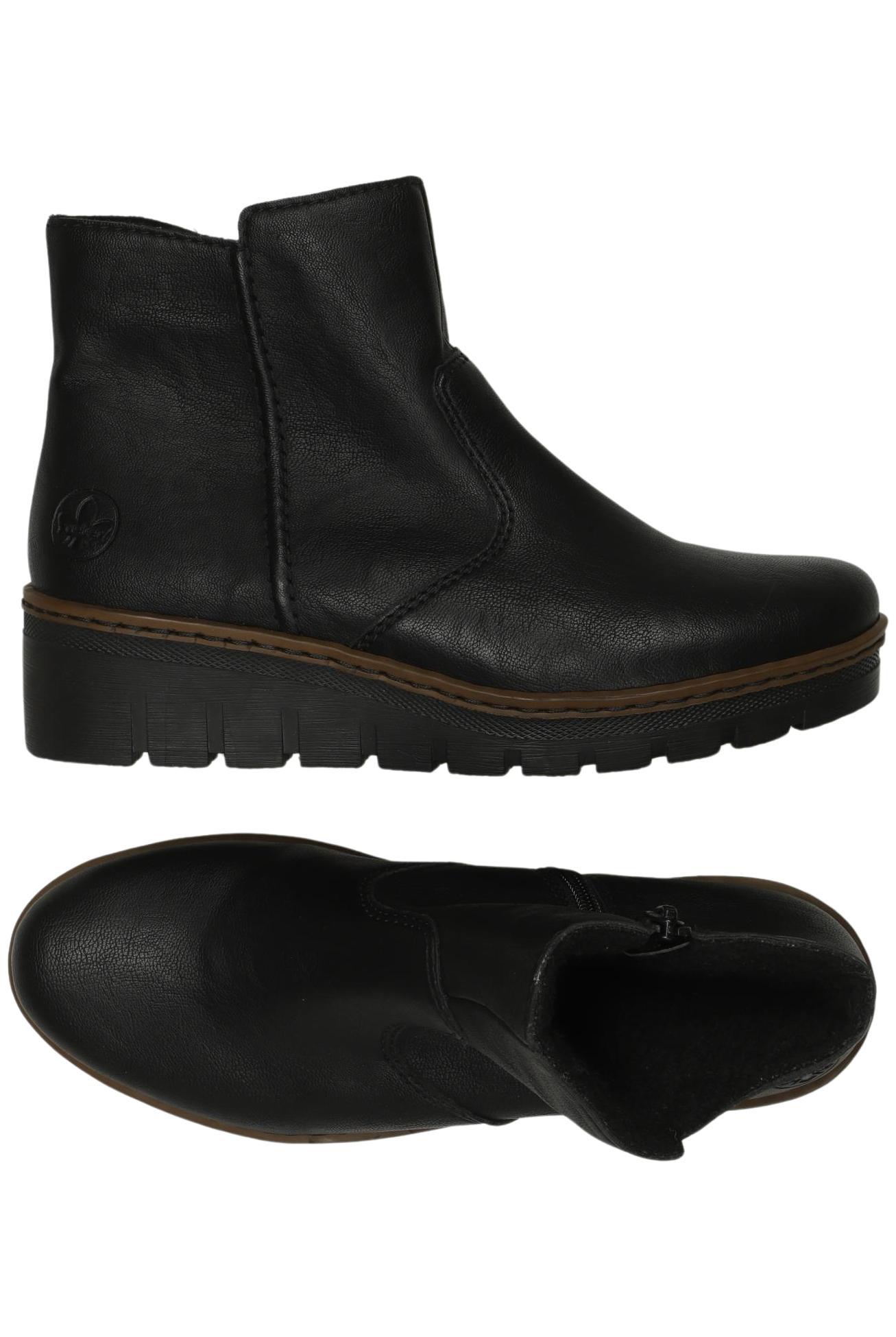 

Rieker Damen Stiefelette, schwarz, Gr. 38