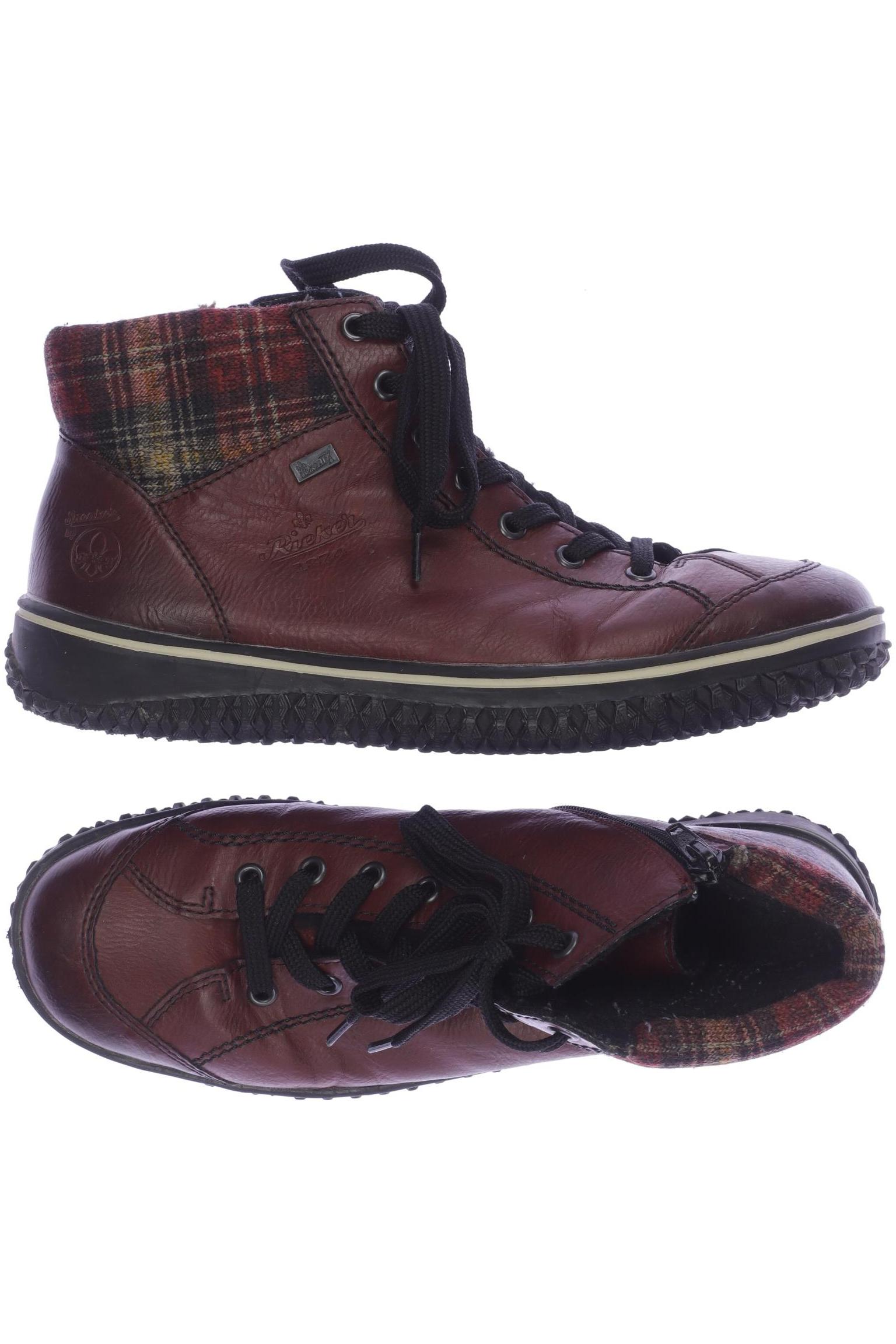 

Rieker Damen Stiefelette, bordeaux, Gr. 41