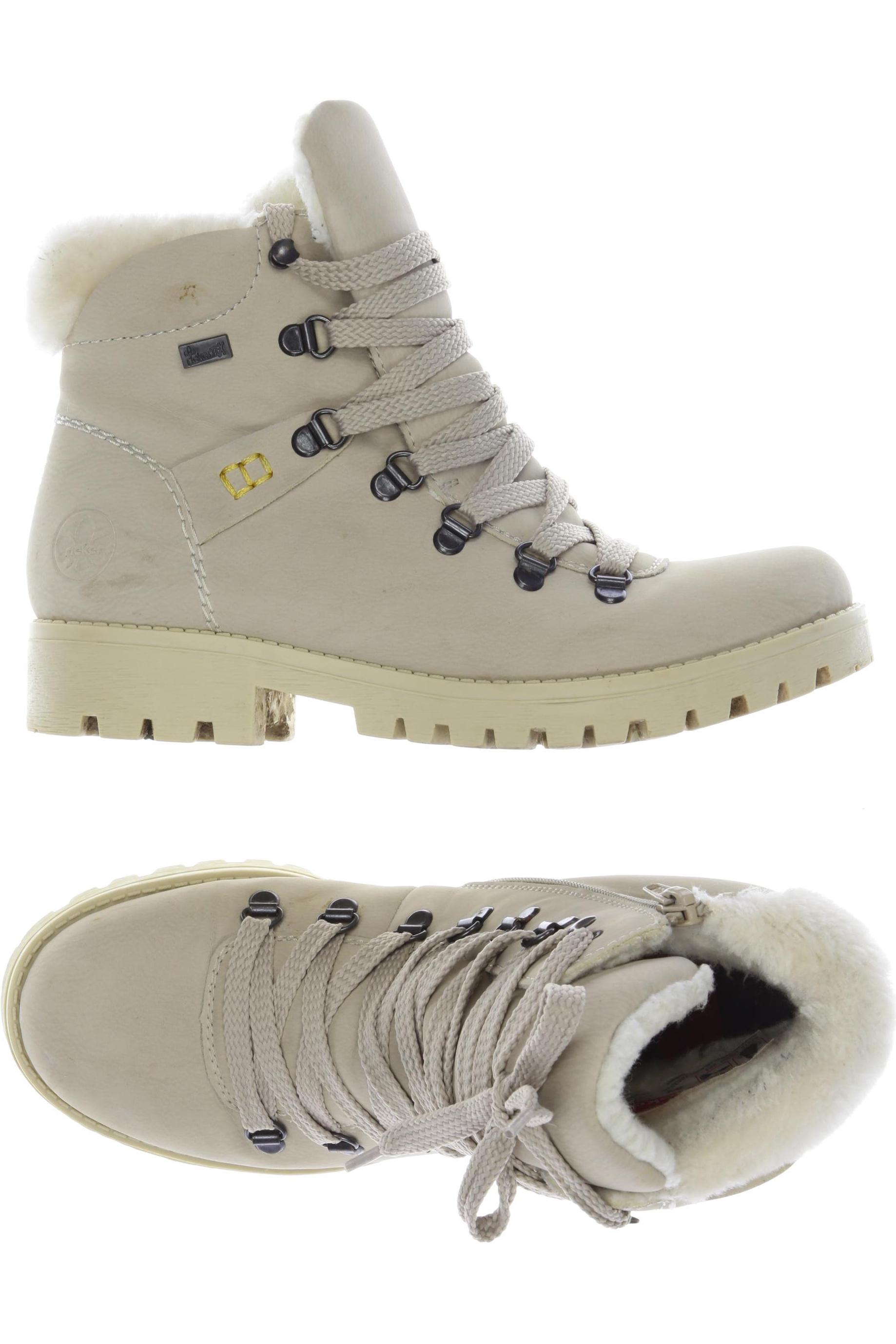 

Rieker Damen Stiefelette, cremeweiß, Gr. 37