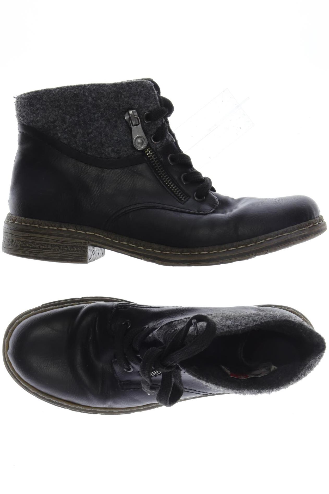

Rieker Damen Stiefelette, schwarz, Gr. 39