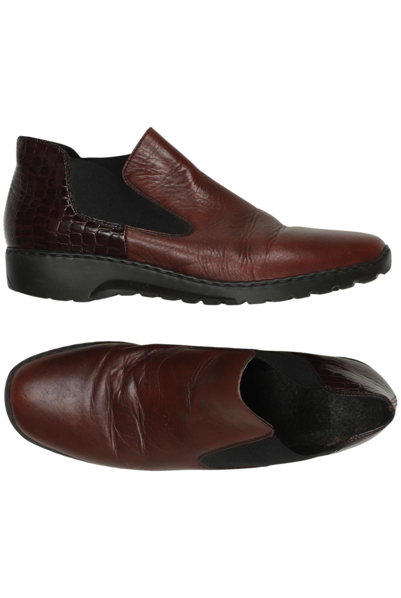 

Rieker Damen Stiefelette, bordeaux, Gr. 41