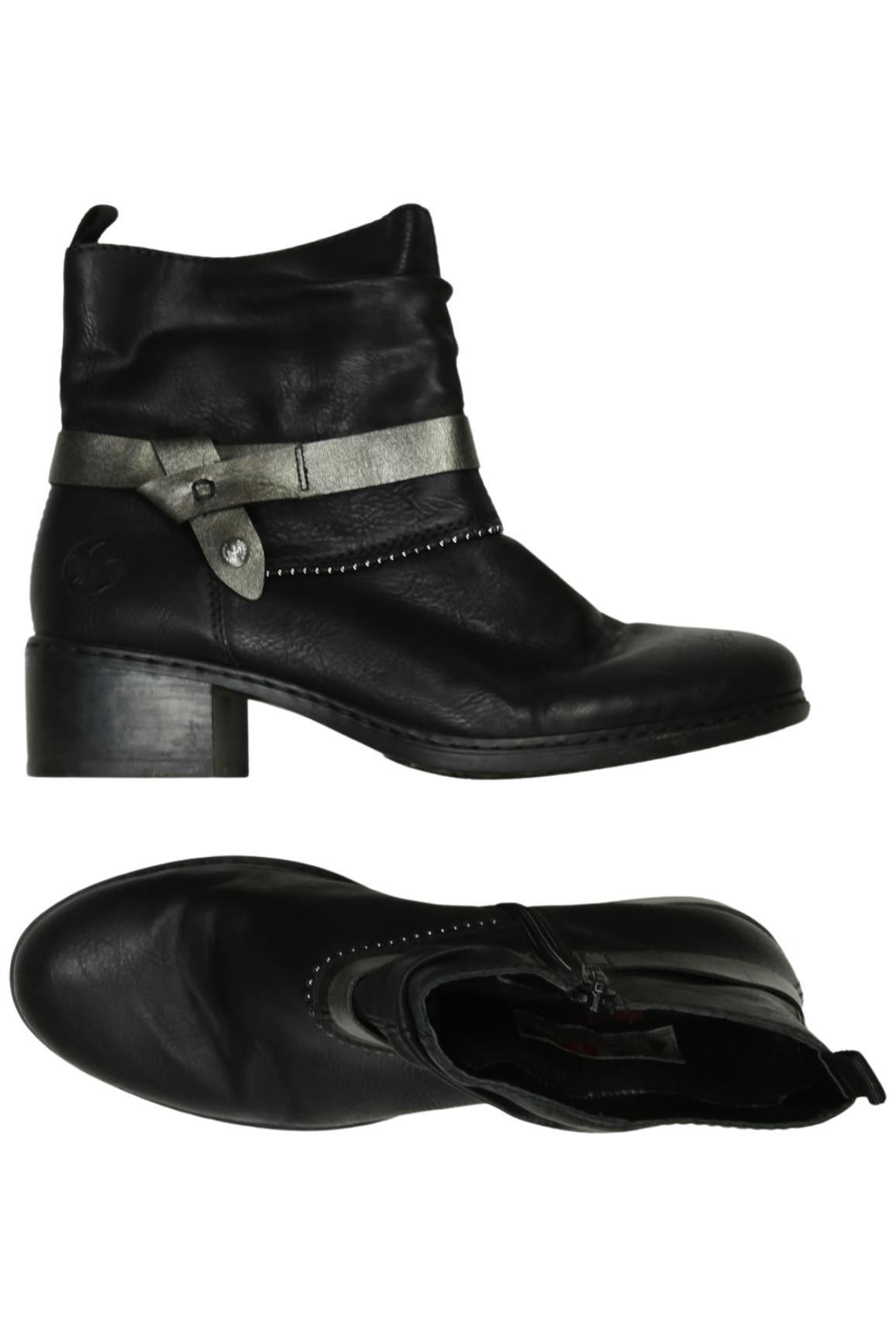 

Rieker Damen Stiefelette, schwarz, Gr. 38
