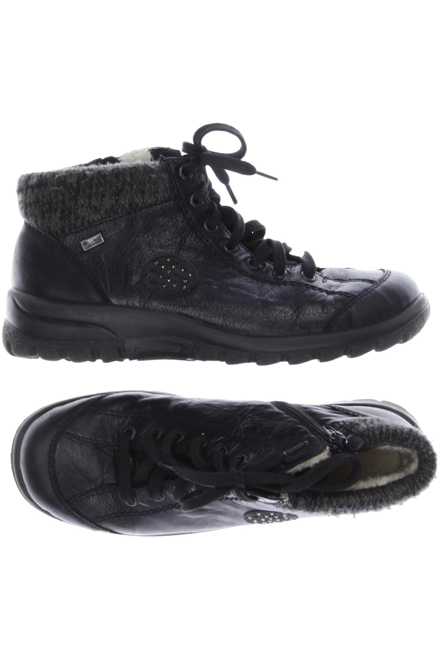 

Rieker Damen Stiefelette, schwarz, Gr. 40