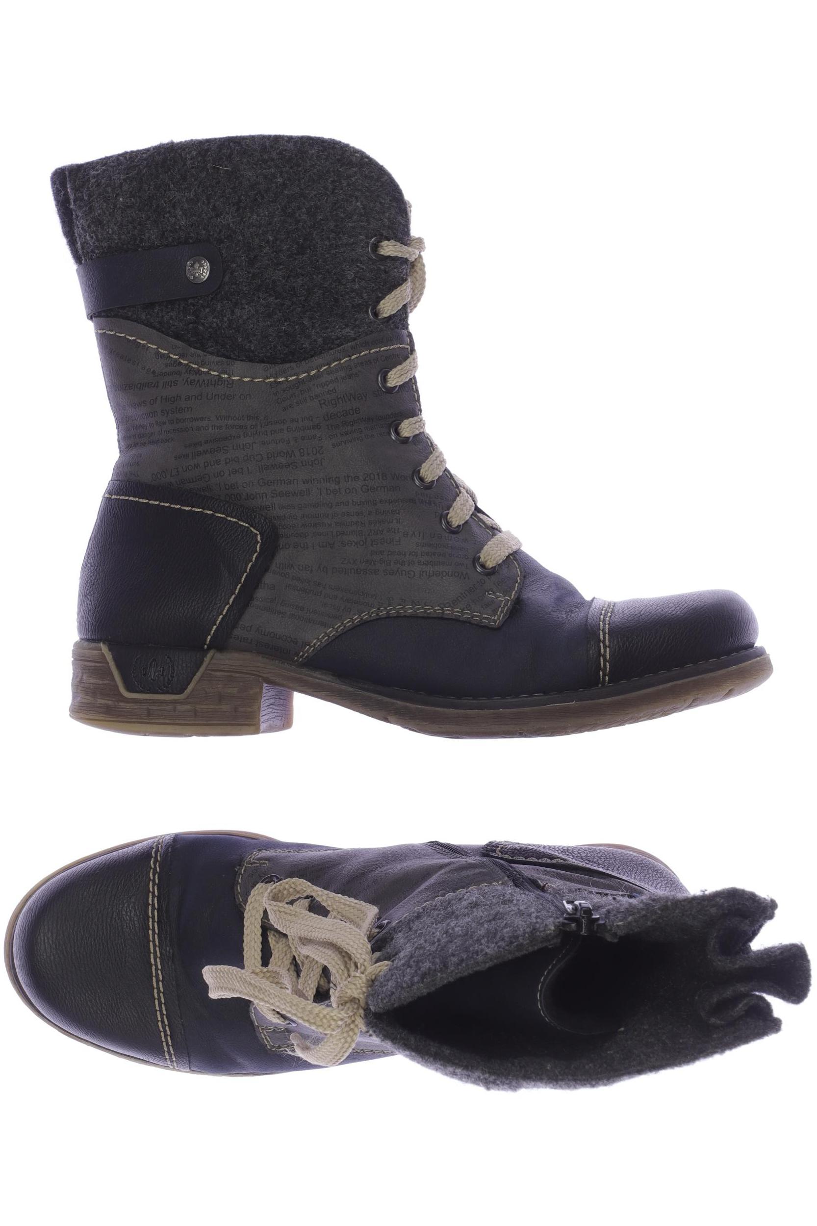 

Rieker Damen Stiefelette, grau, Gr. 39