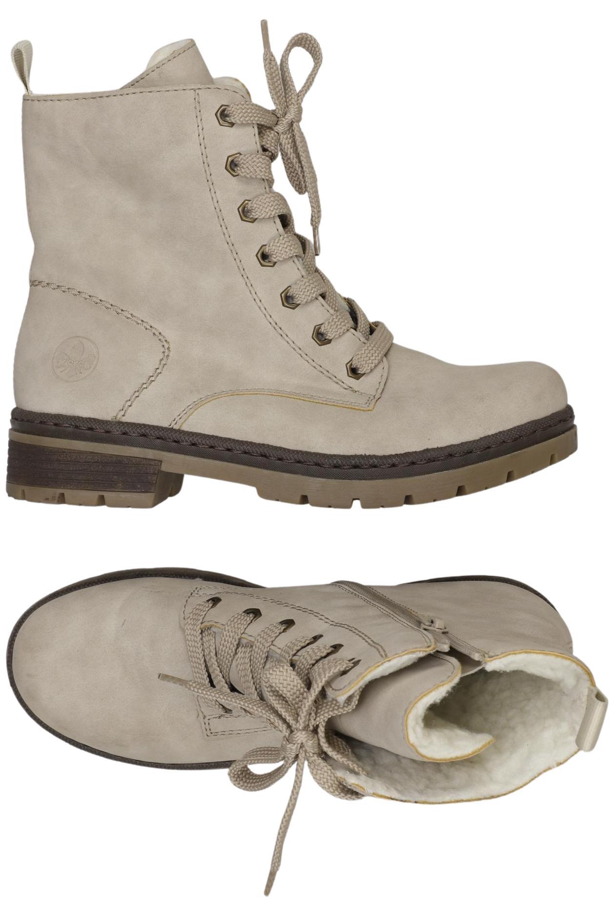 

Rieker Damen Stiefelette, beige, Gr. 37