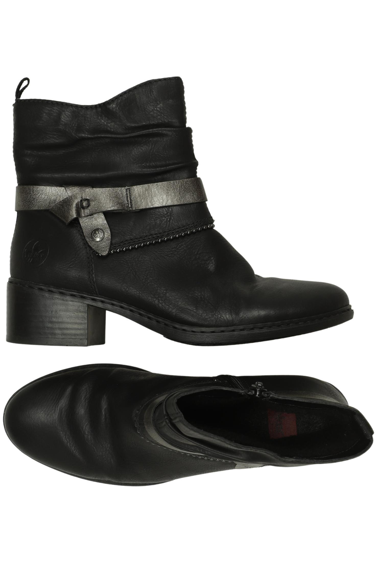

Rieker Damen Stiefelette, schwarz, Gr. 37