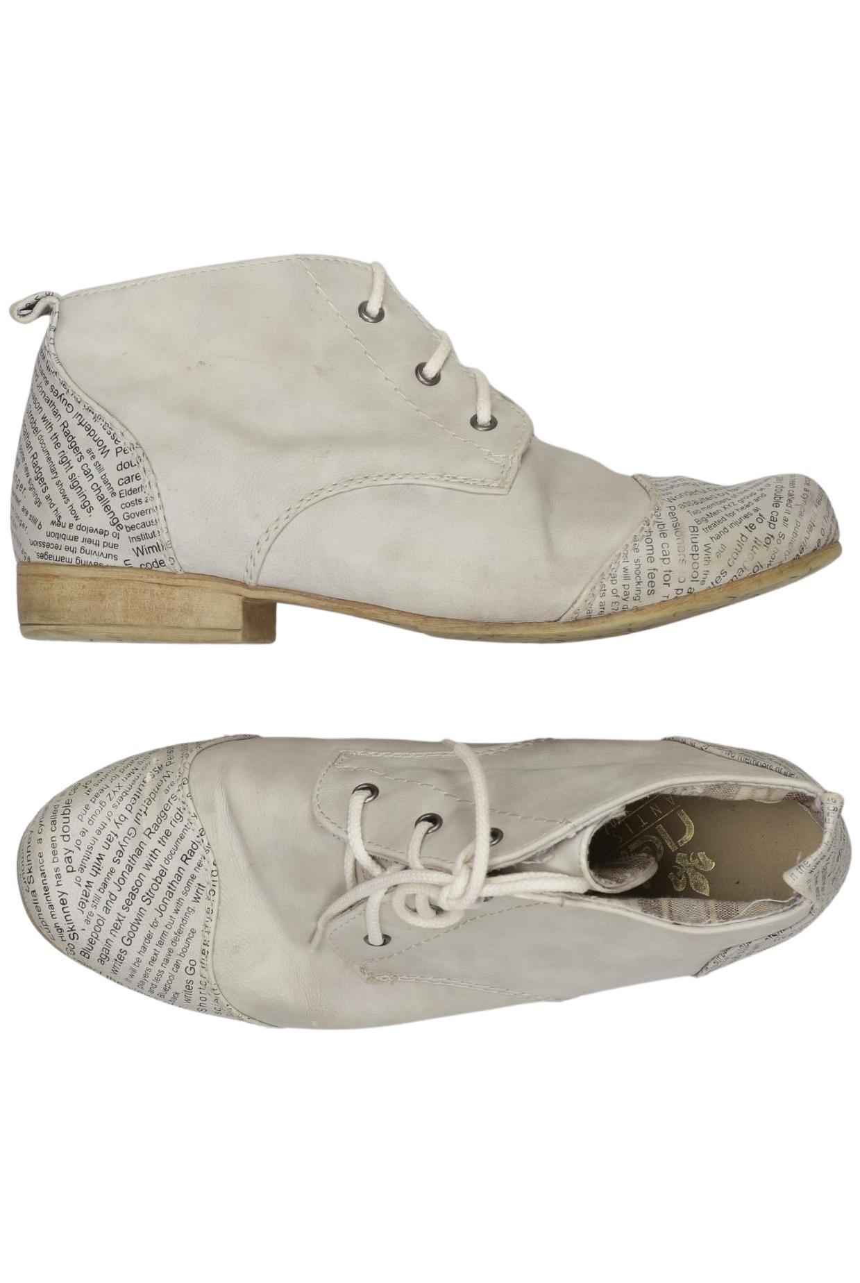 

Rieker Damen Stiefelette, cremeweiß, Gr. 39