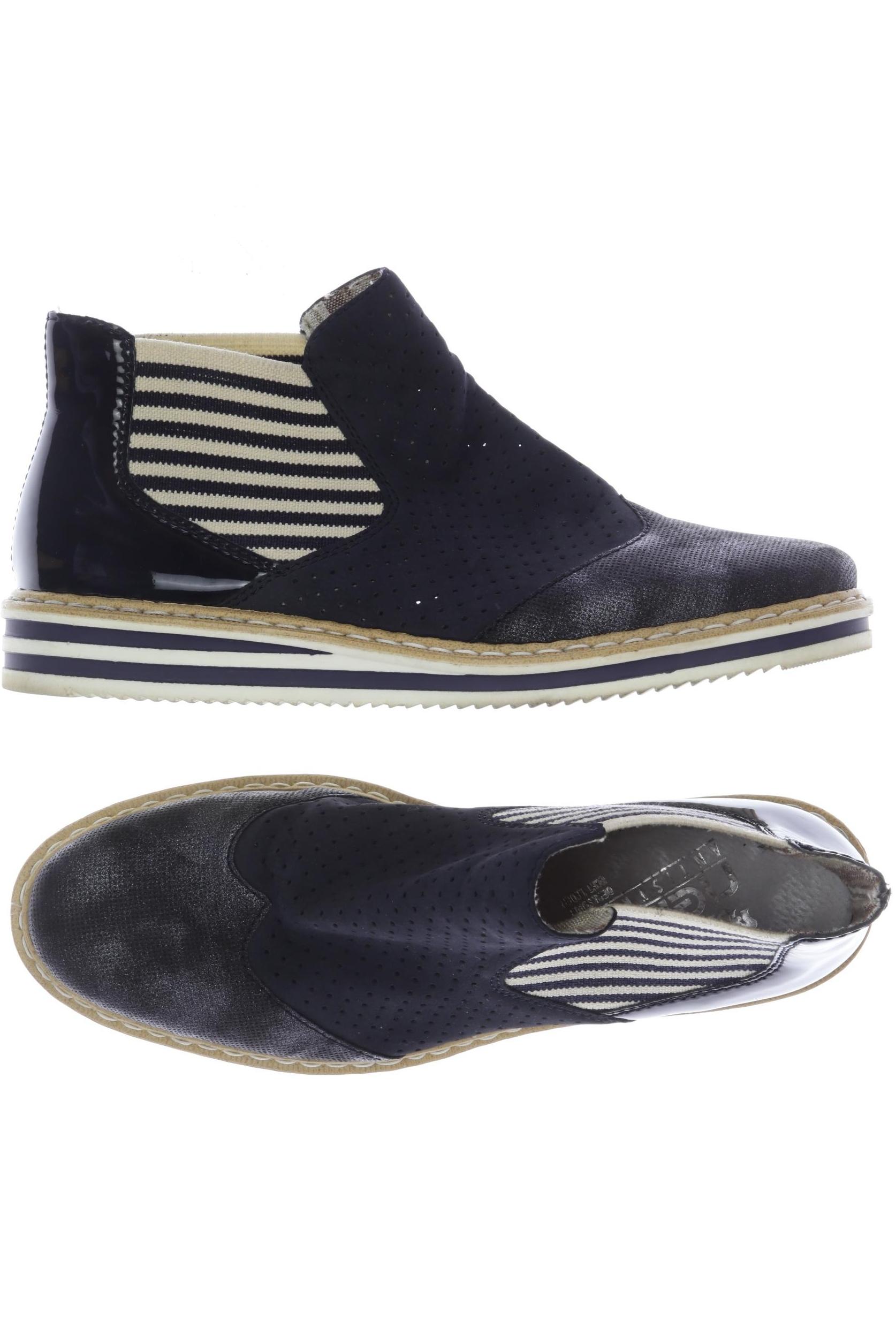 

Rieker Damen Stiefelette, marineblau, Gr. 40