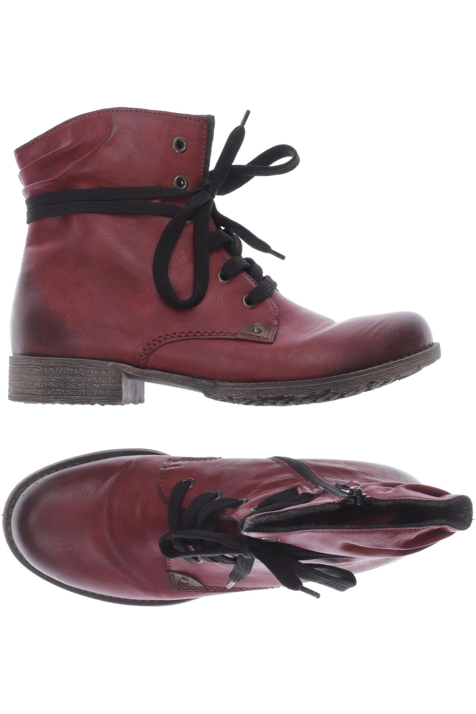 

Rieker Damen Stiefelette, bordeaux