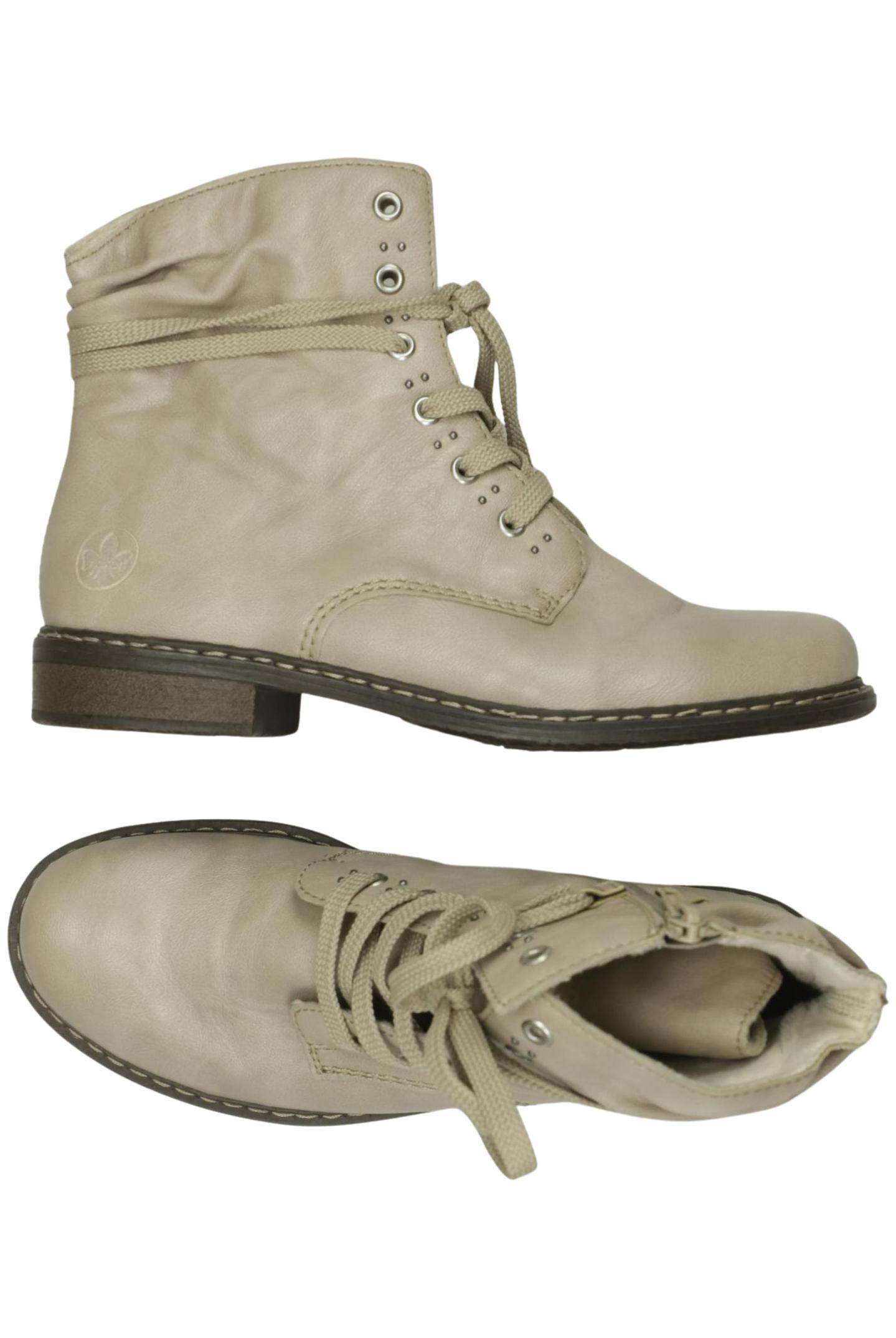 

Rieker Damen Stiefelette, beige, Gr. 40