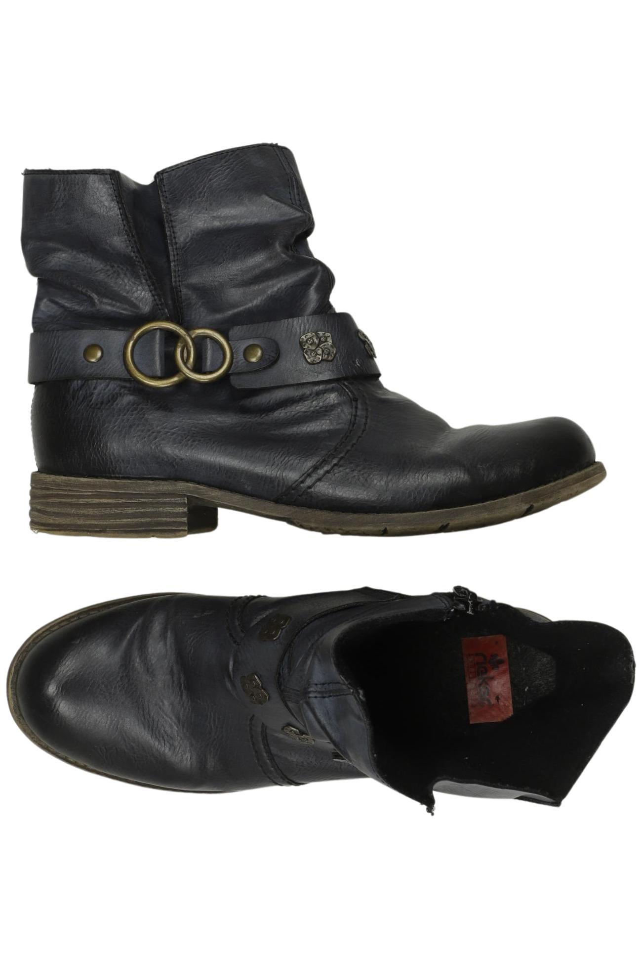 

Rieker Damen Stiefelette, marineblau, Gr. 38