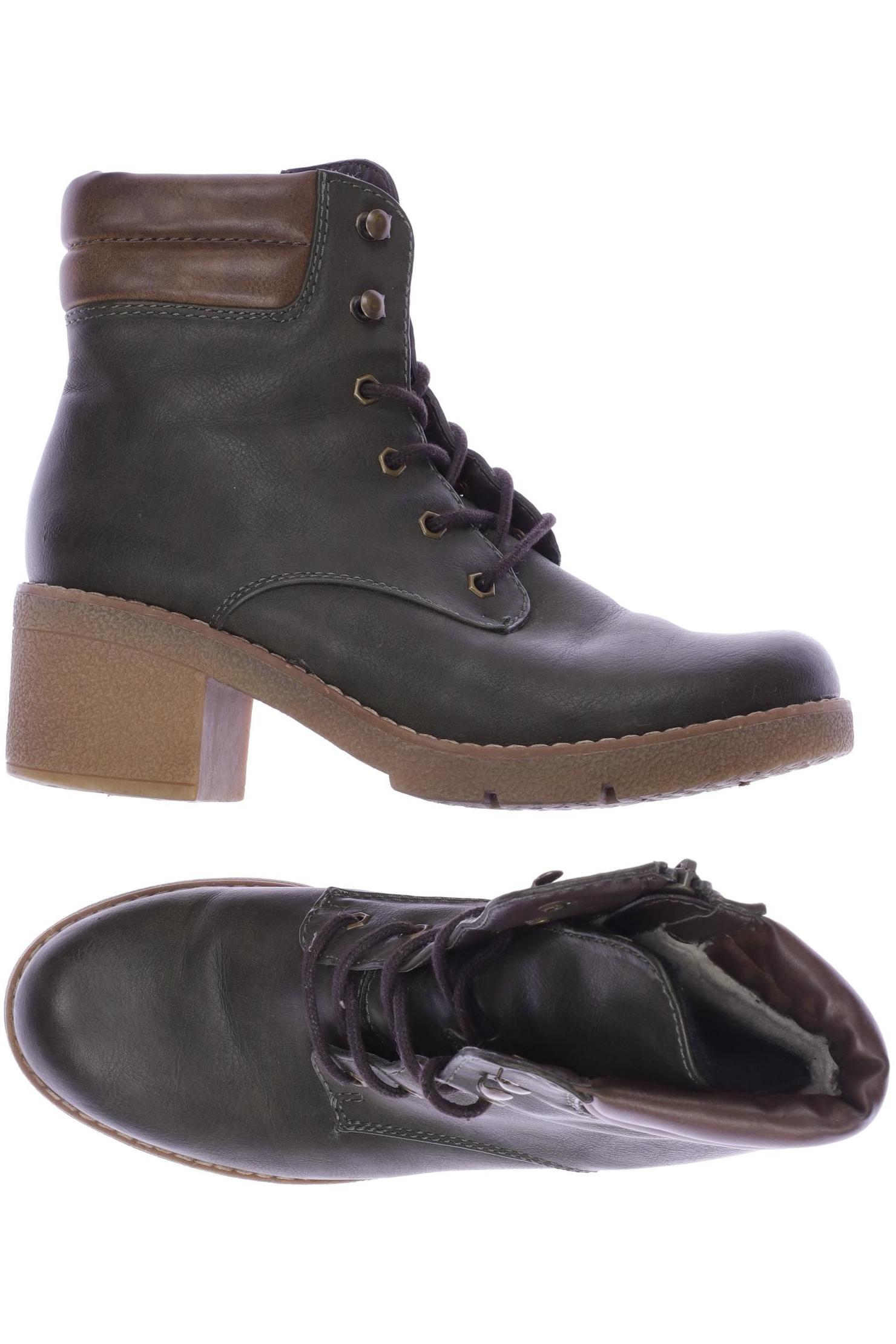 

Rieker Damen Stiefelette, grün, Gr. 39