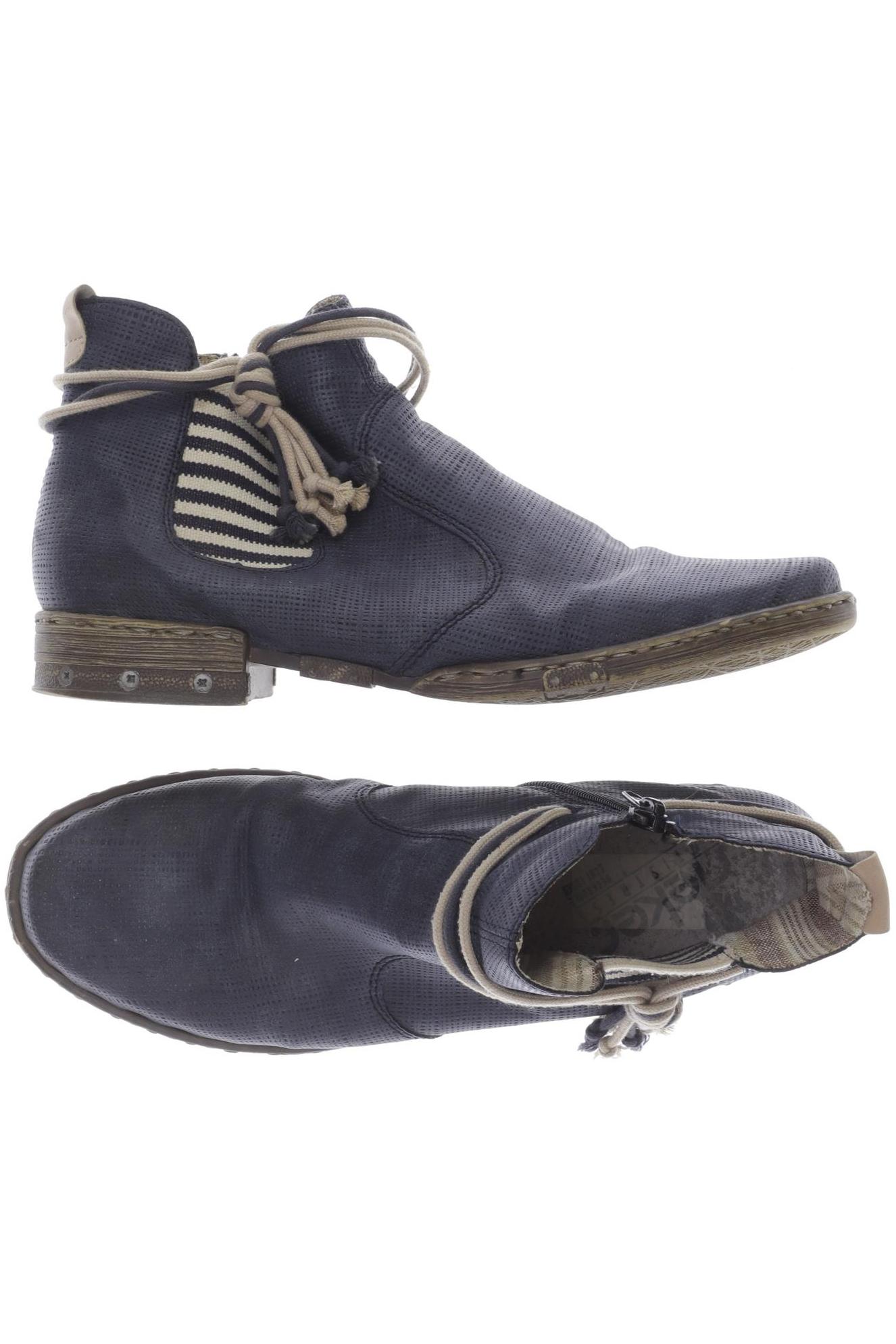 

Rieker Damen Stiefelette, marineblau