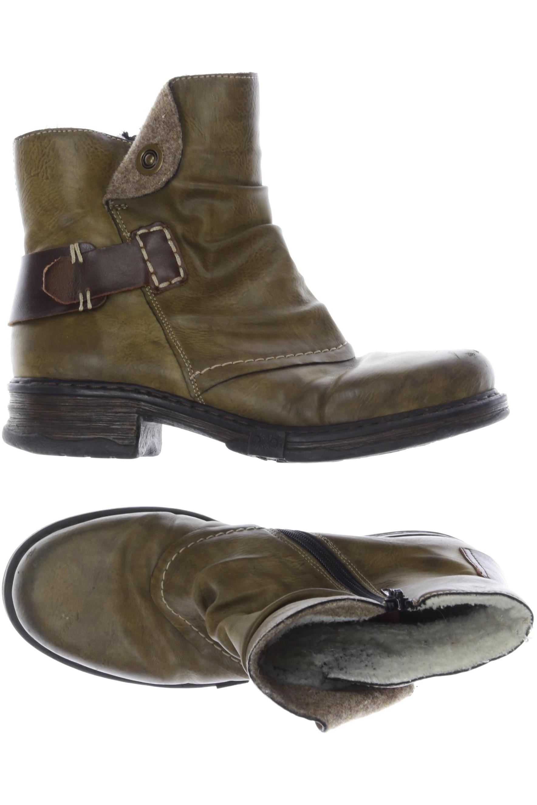 

Rieker Damen Stiefelette, grün, Gr. 38