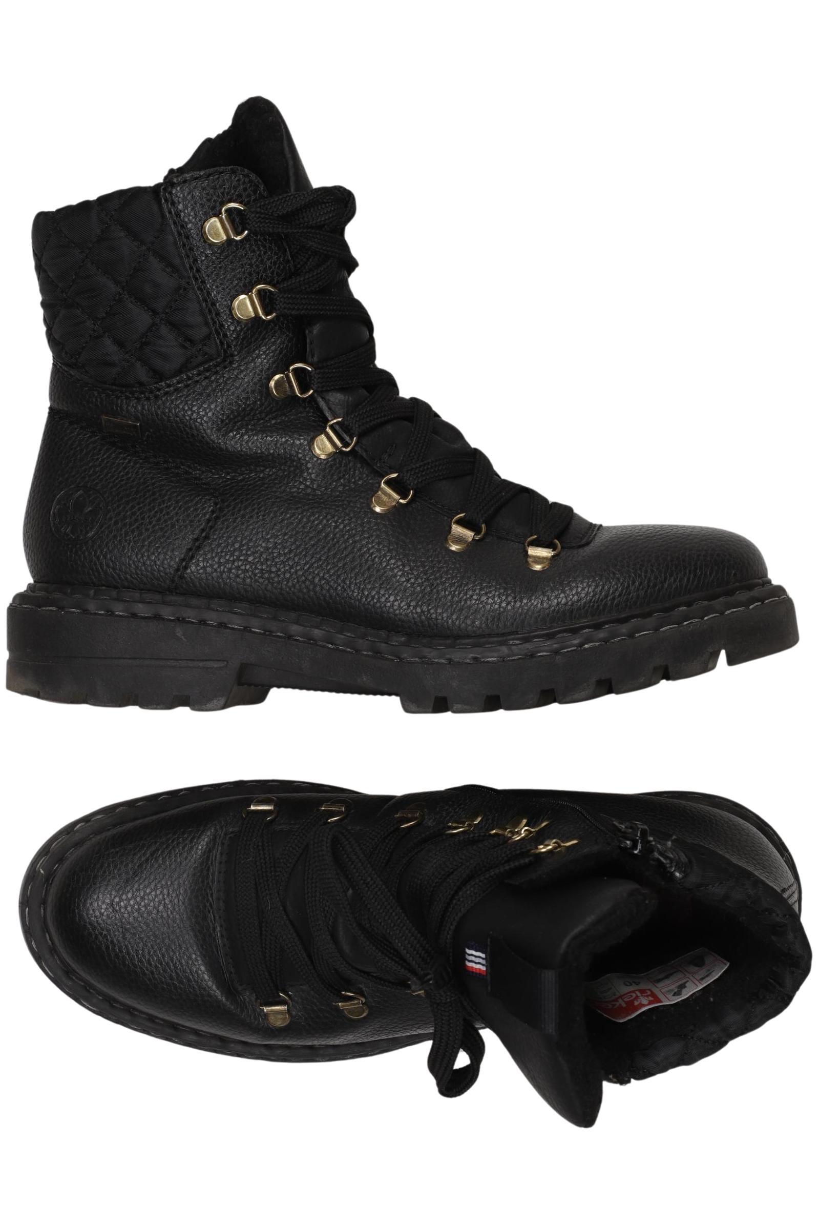 

Rieker Damen Stiefelette, schwarz, Gr. 40