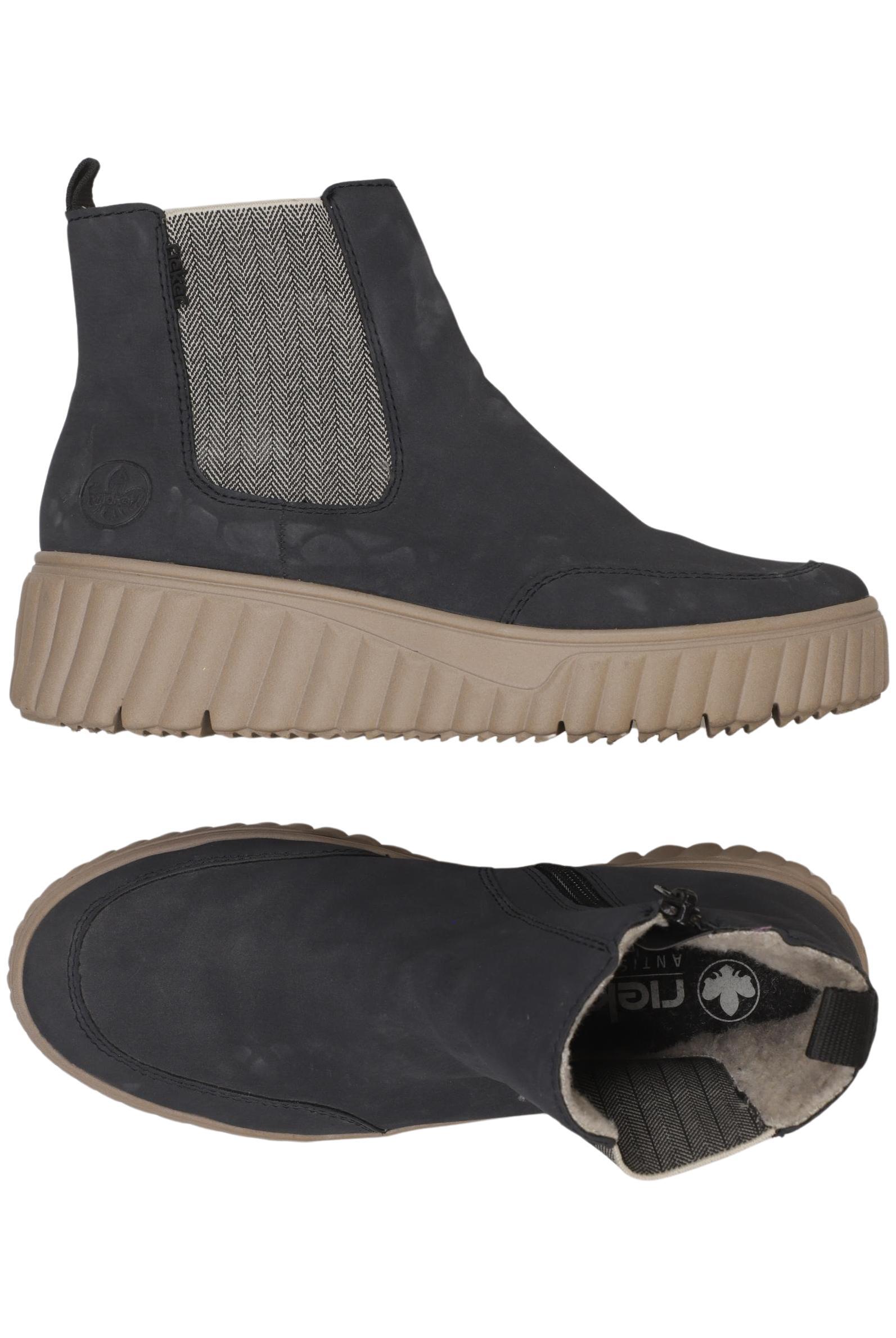 

Rieker Damen Stiefelette, marineblau, Gr. 38