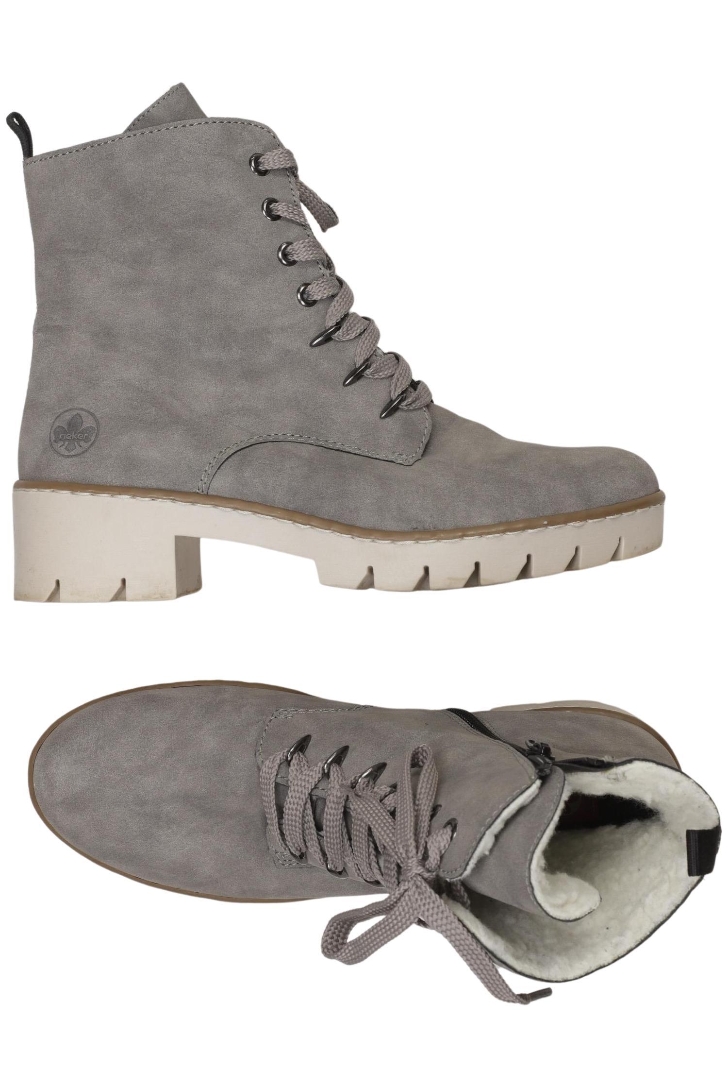 

Rieker Damen Stiefelette, grau, Gr. 40