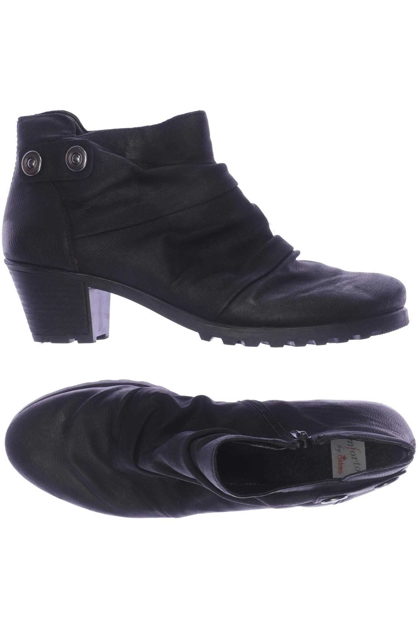 

Rieker Damen Stiefelette, schwarz, Gr. 40