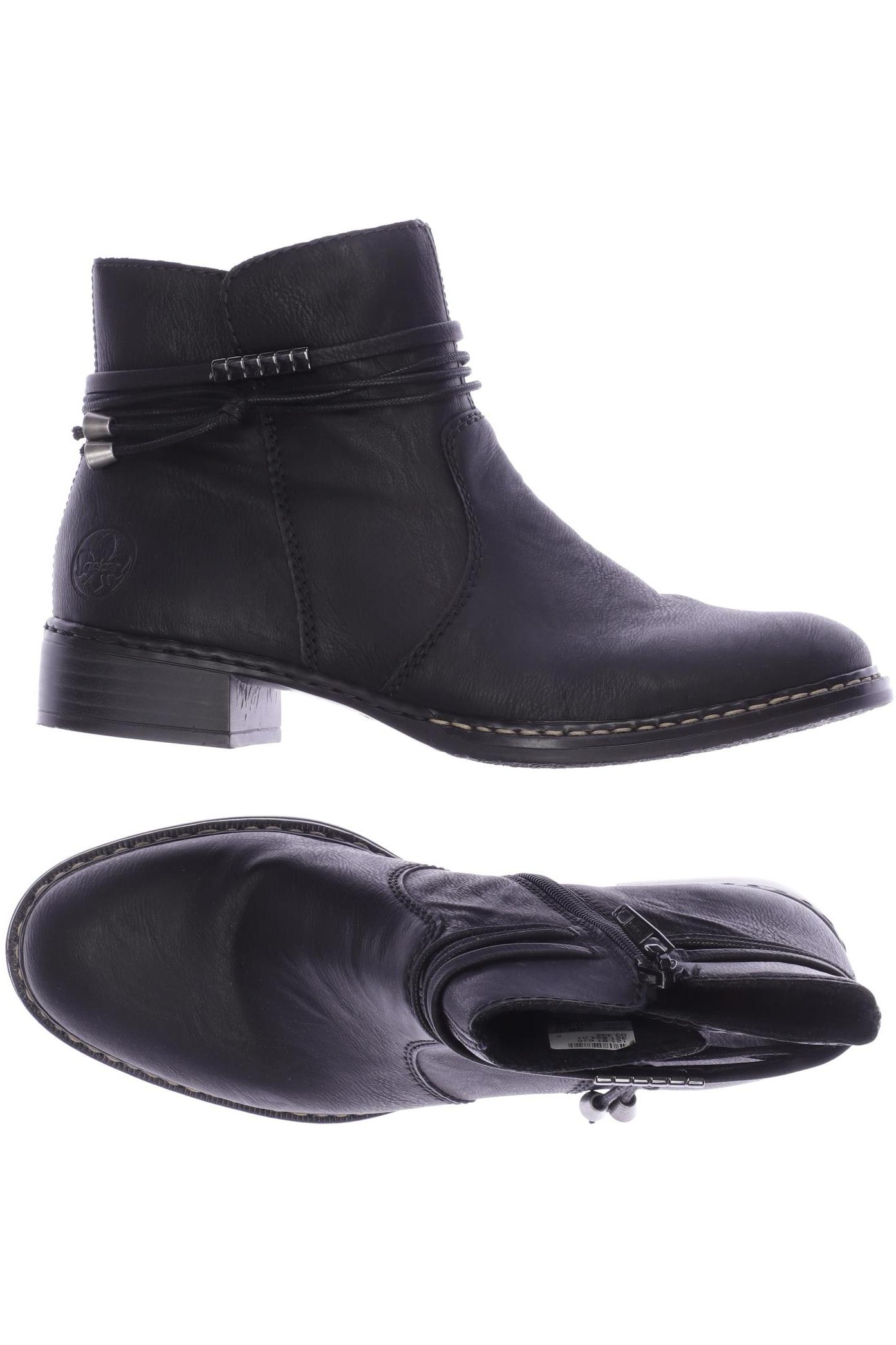 

Rieker Damen Stiefelette, schwarz, Gr. 37