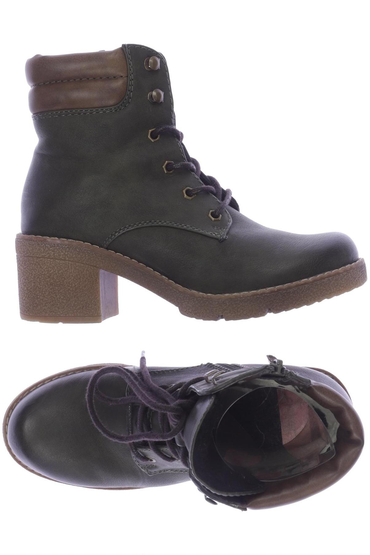 

Rieker Damen Stiefelette, grün, Gr. 36