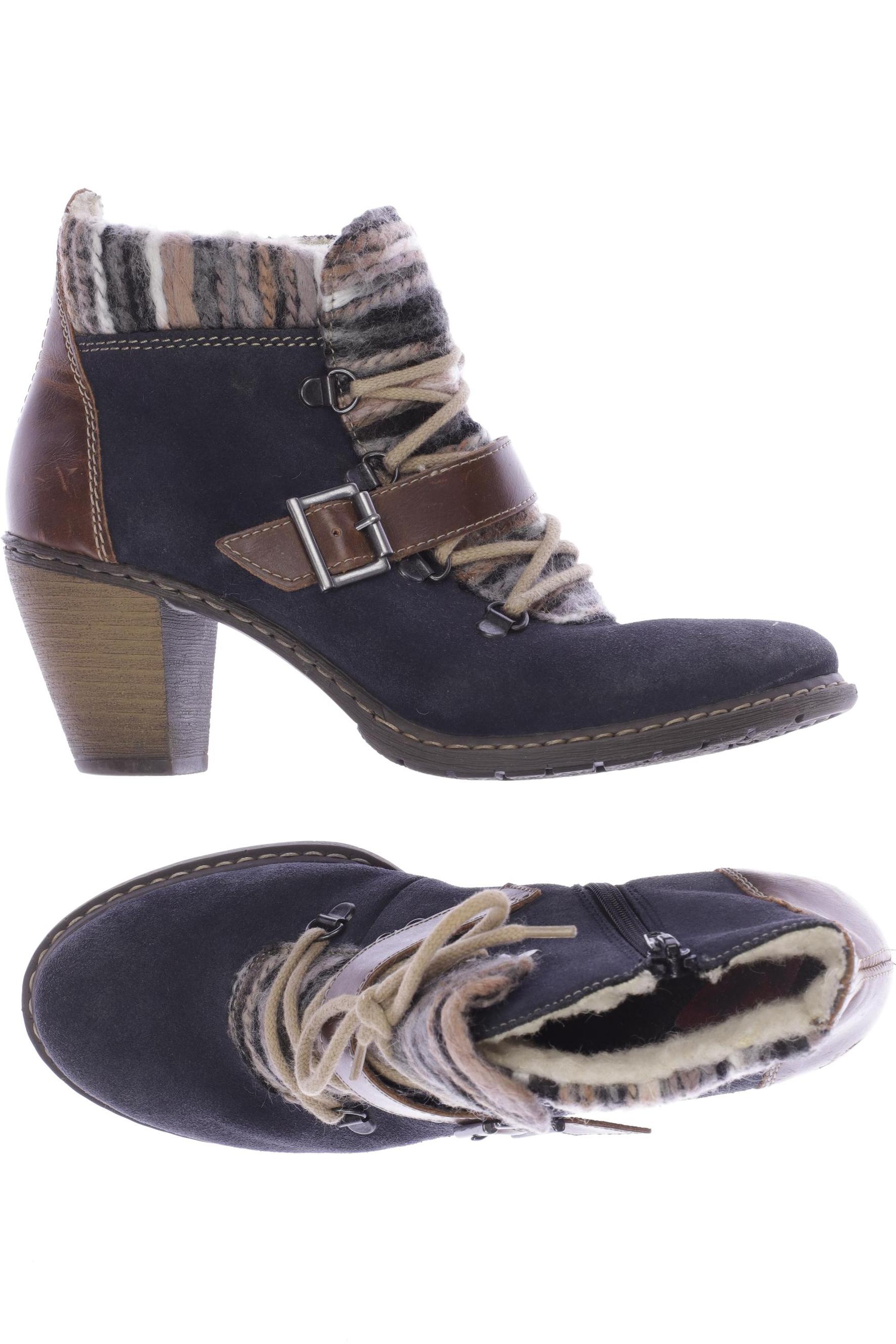 

Rieker Damen Stiefelette, marineblau