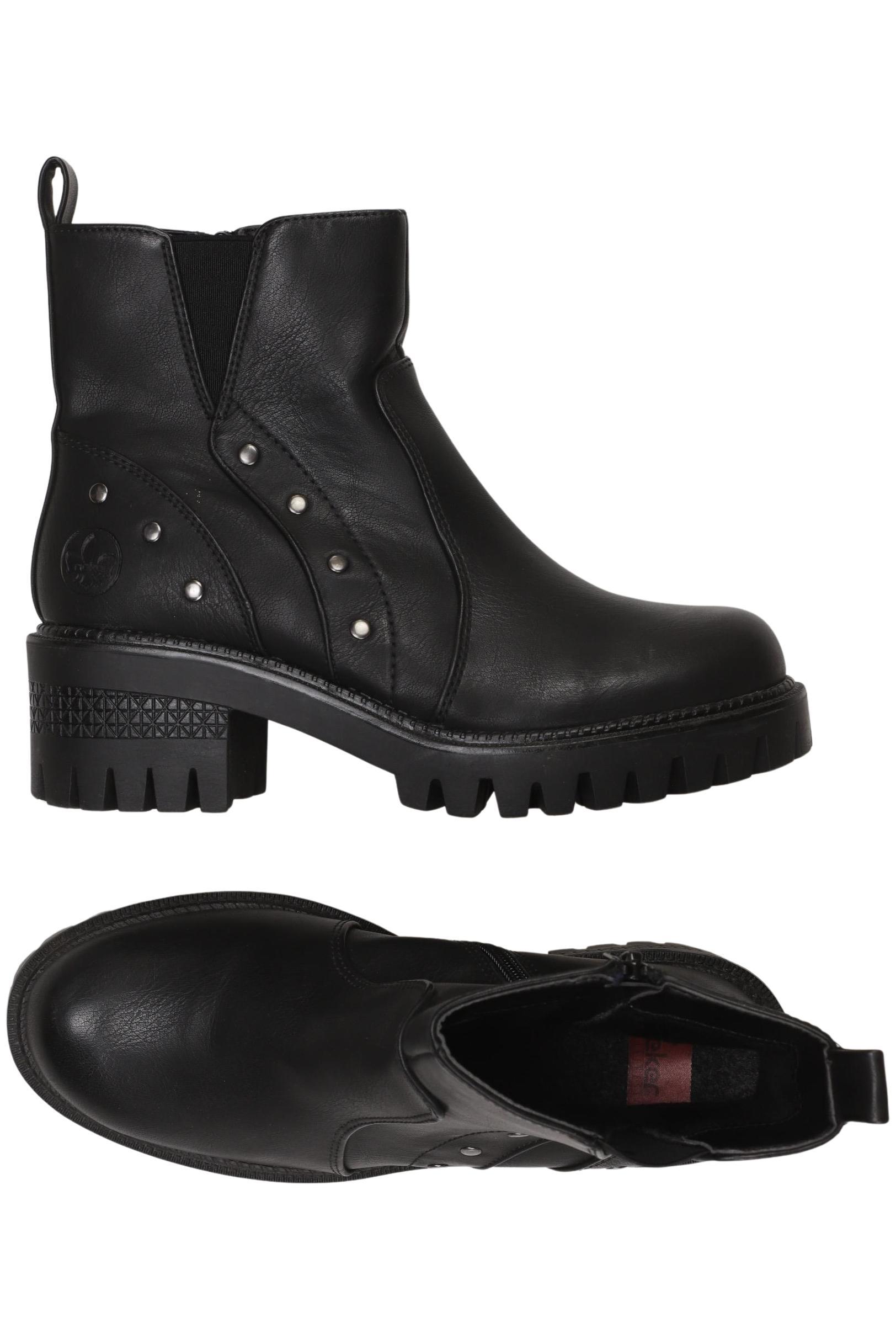 

Rieker Damen Stiefelette, schwarz, Gr. 37