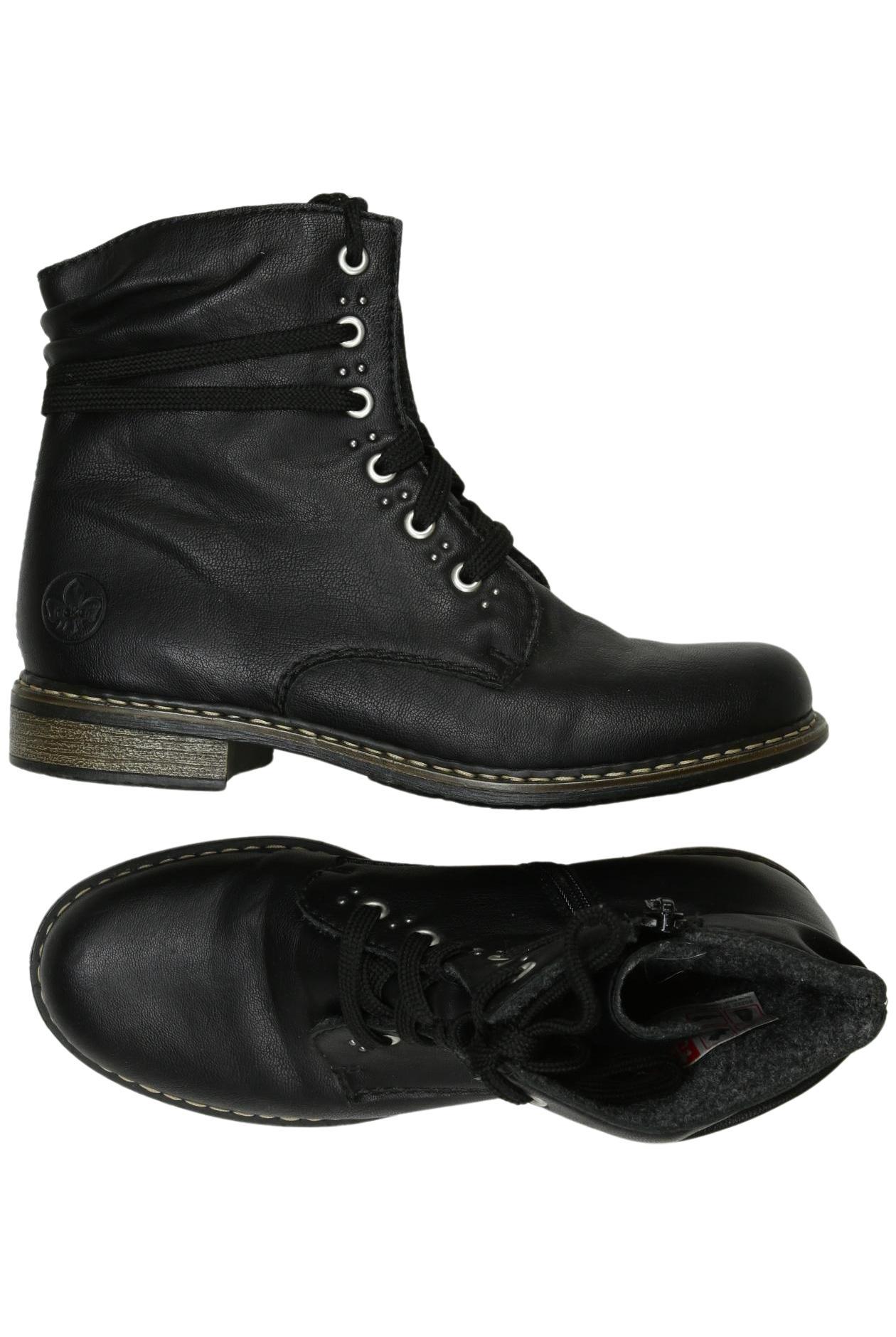 

Rieker Damen Stiefelette, schwarz, Gr. 38