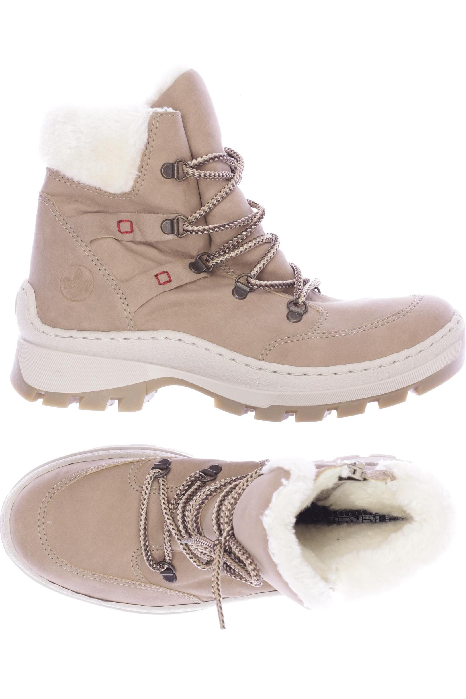 

Rieker Damen Stiefelette, beige, Gr. 40