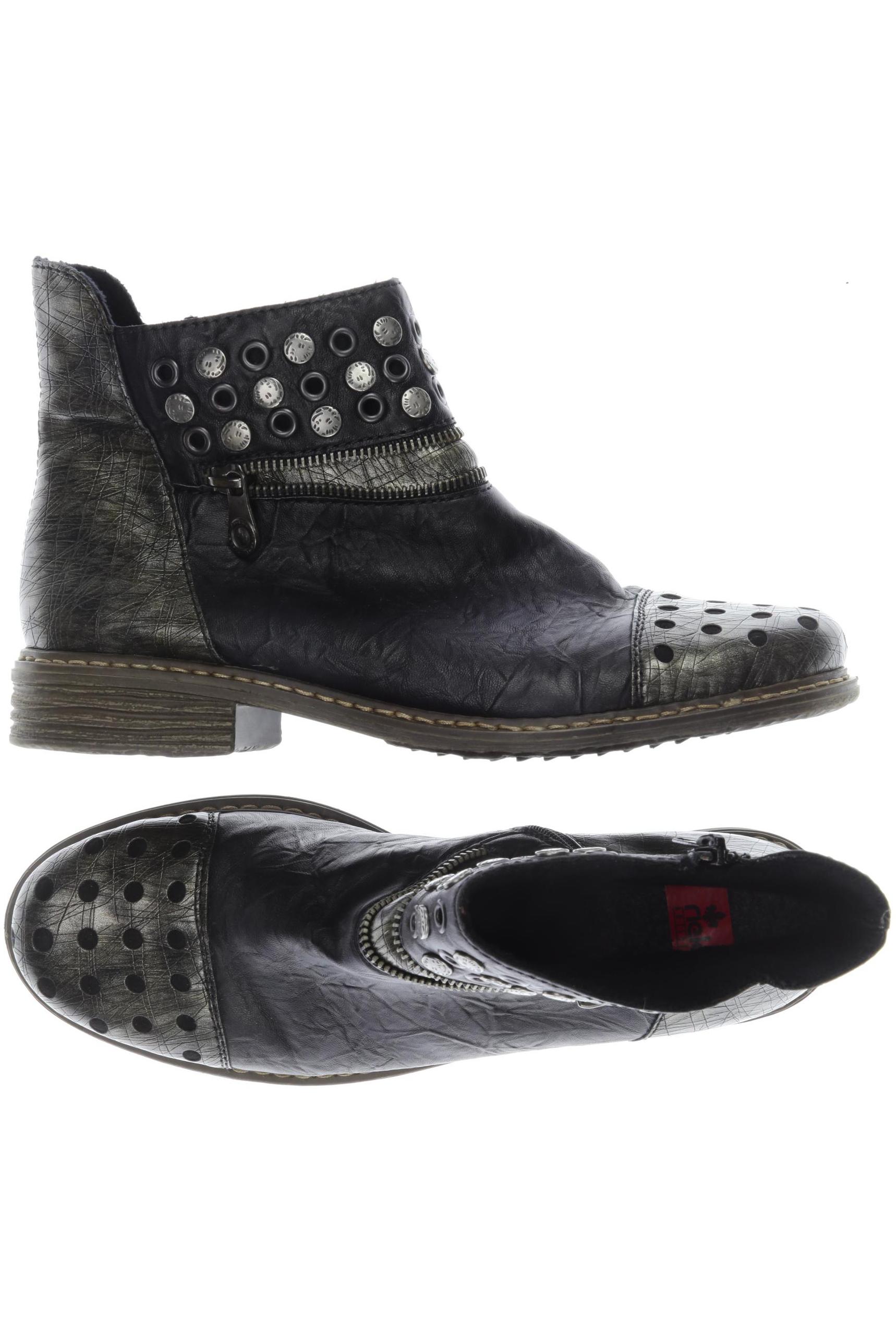

Rieker Damen Stiefelette, schwarz, Gr. 40