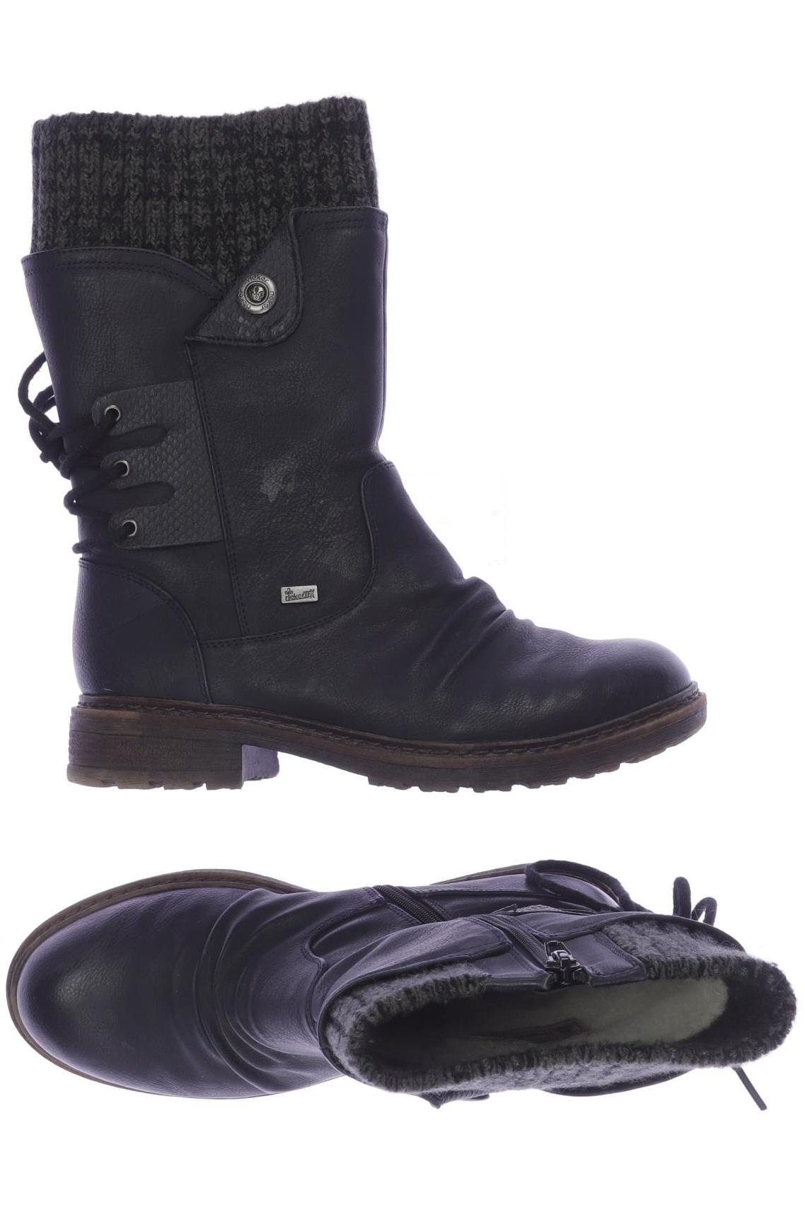 

Rieker Damen Stiefelette, marineblau, Gr. 37