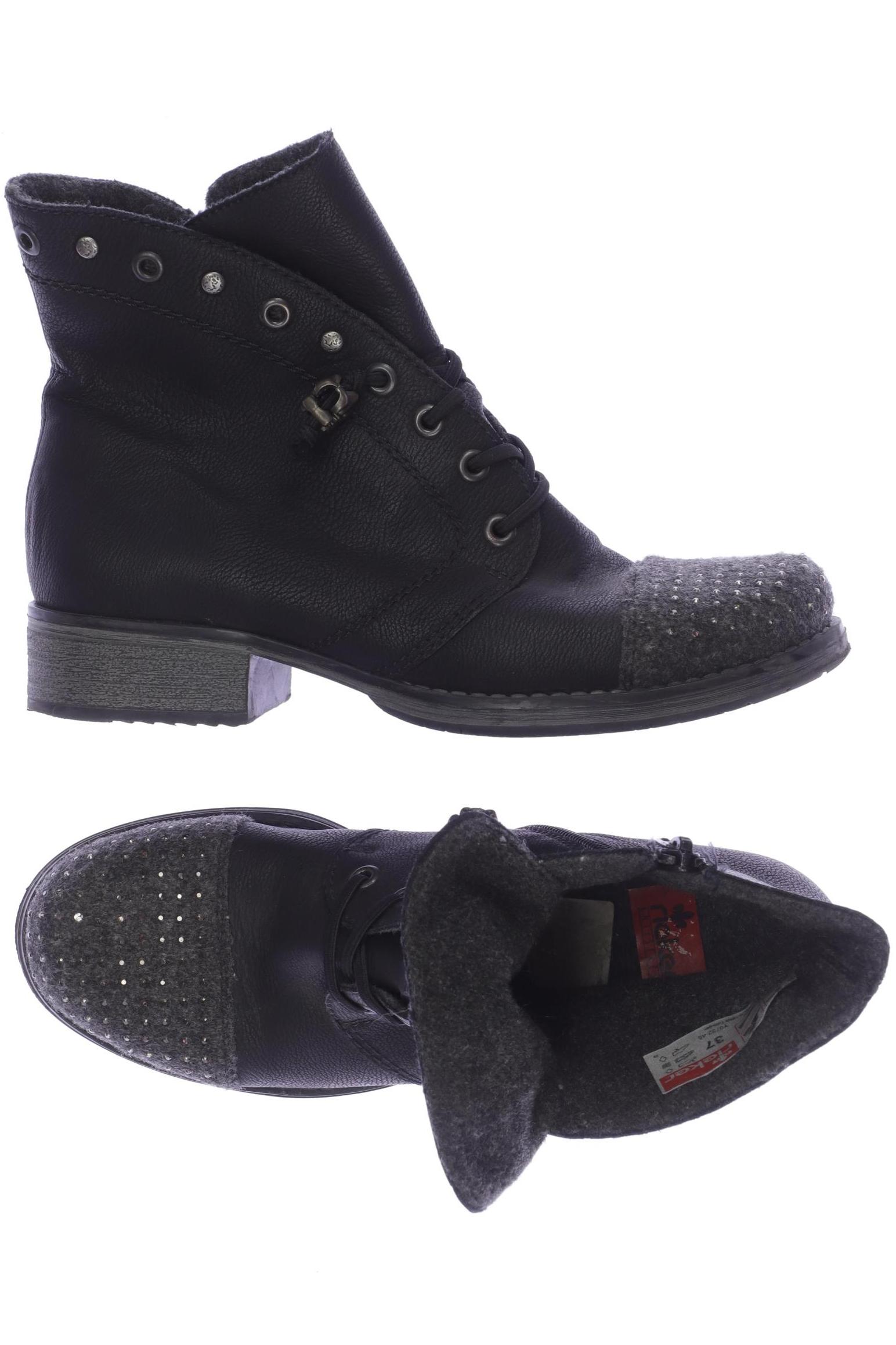 

Rieker Damen Stiefelette, schwarz, Gr. 37