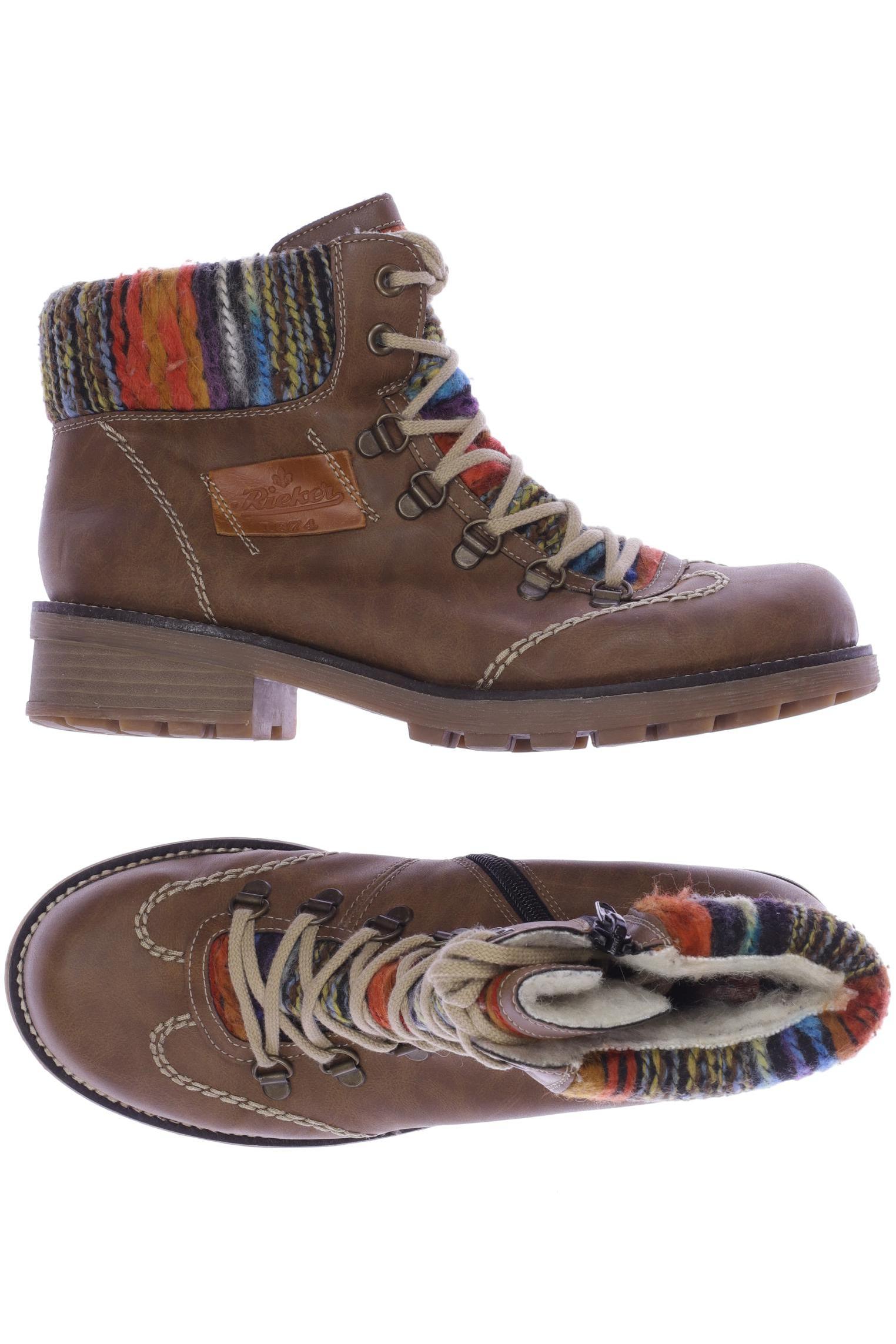 

Rieker Damen Stiefelette, braun, Gr. 38