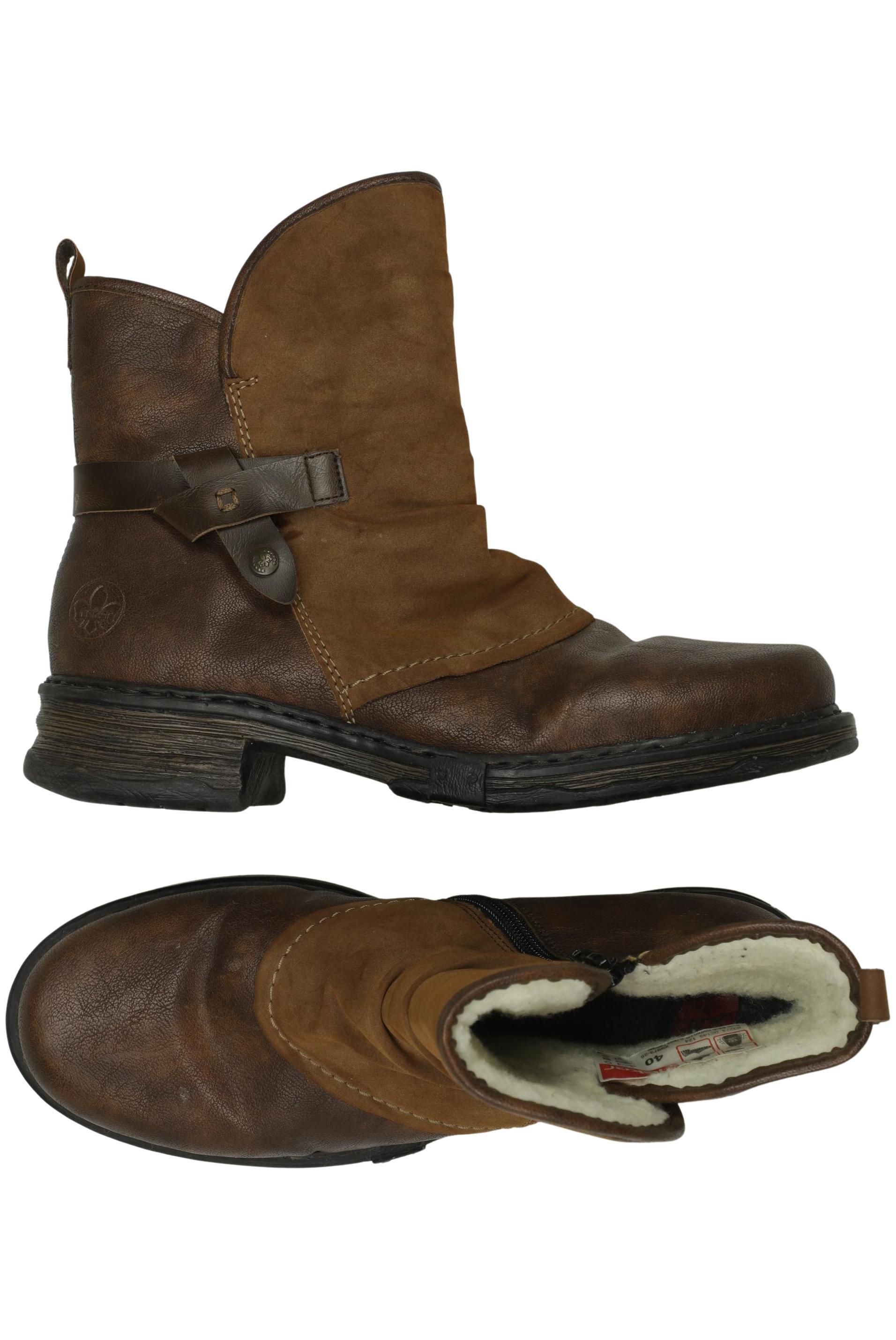 

Rieker Damen Stiefelette, braun, Gr. 40