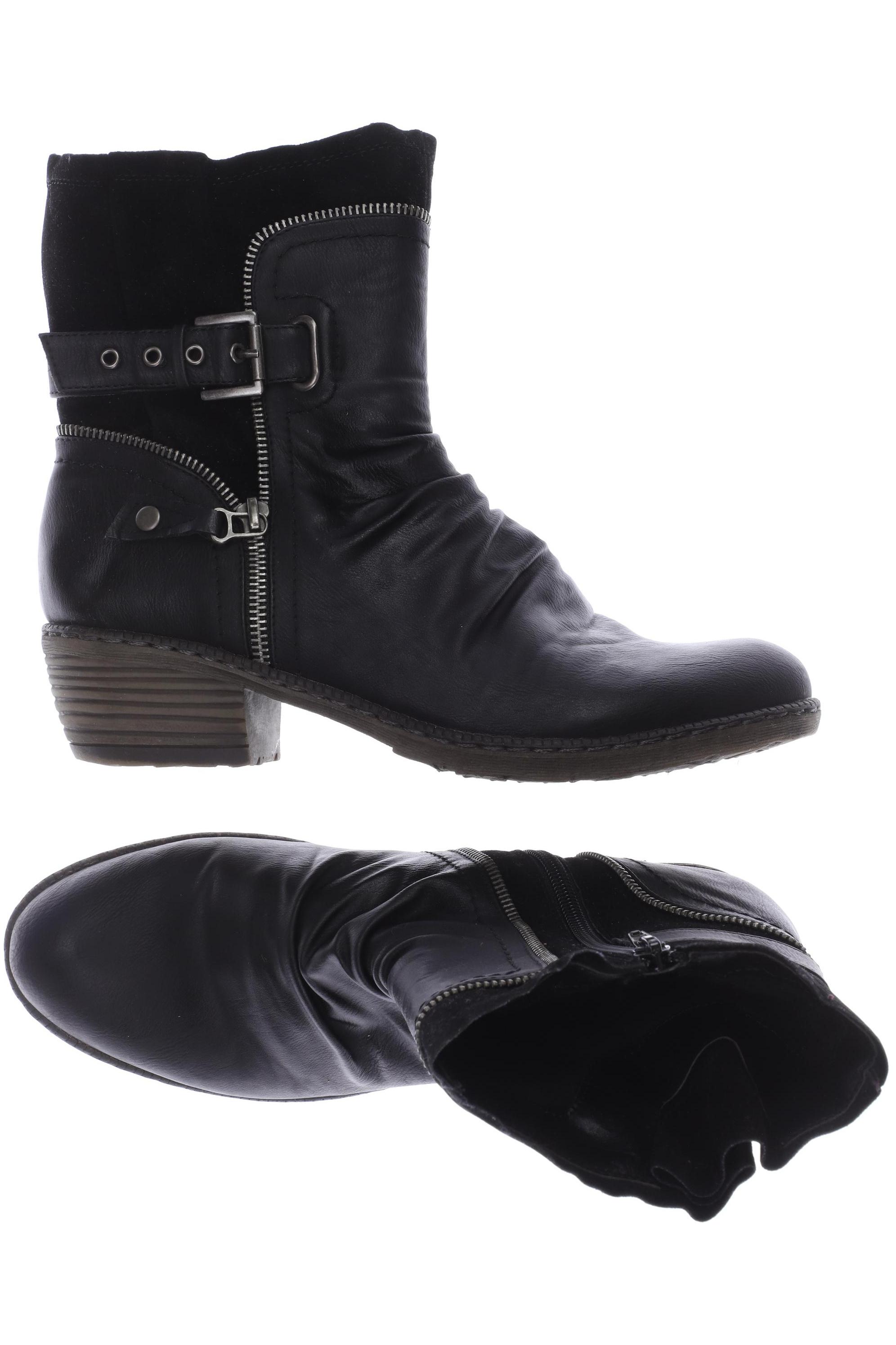 

Rieker Damen Stiefelette, schwarz