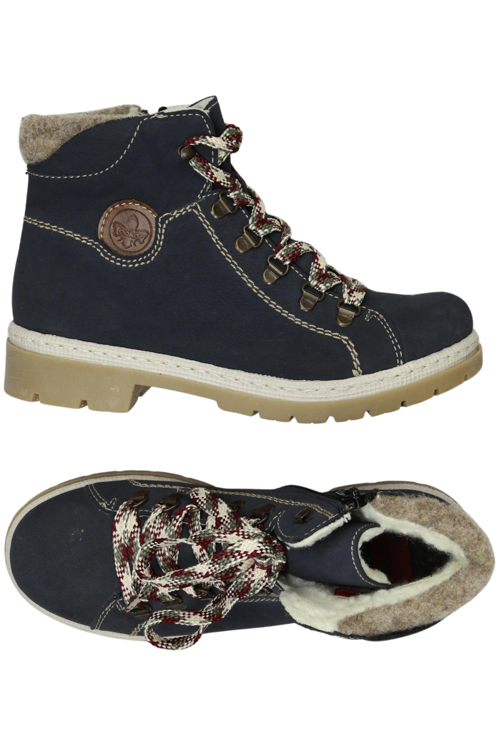 

Rieker Damen Stiefelette, marineblau, Gr. 36