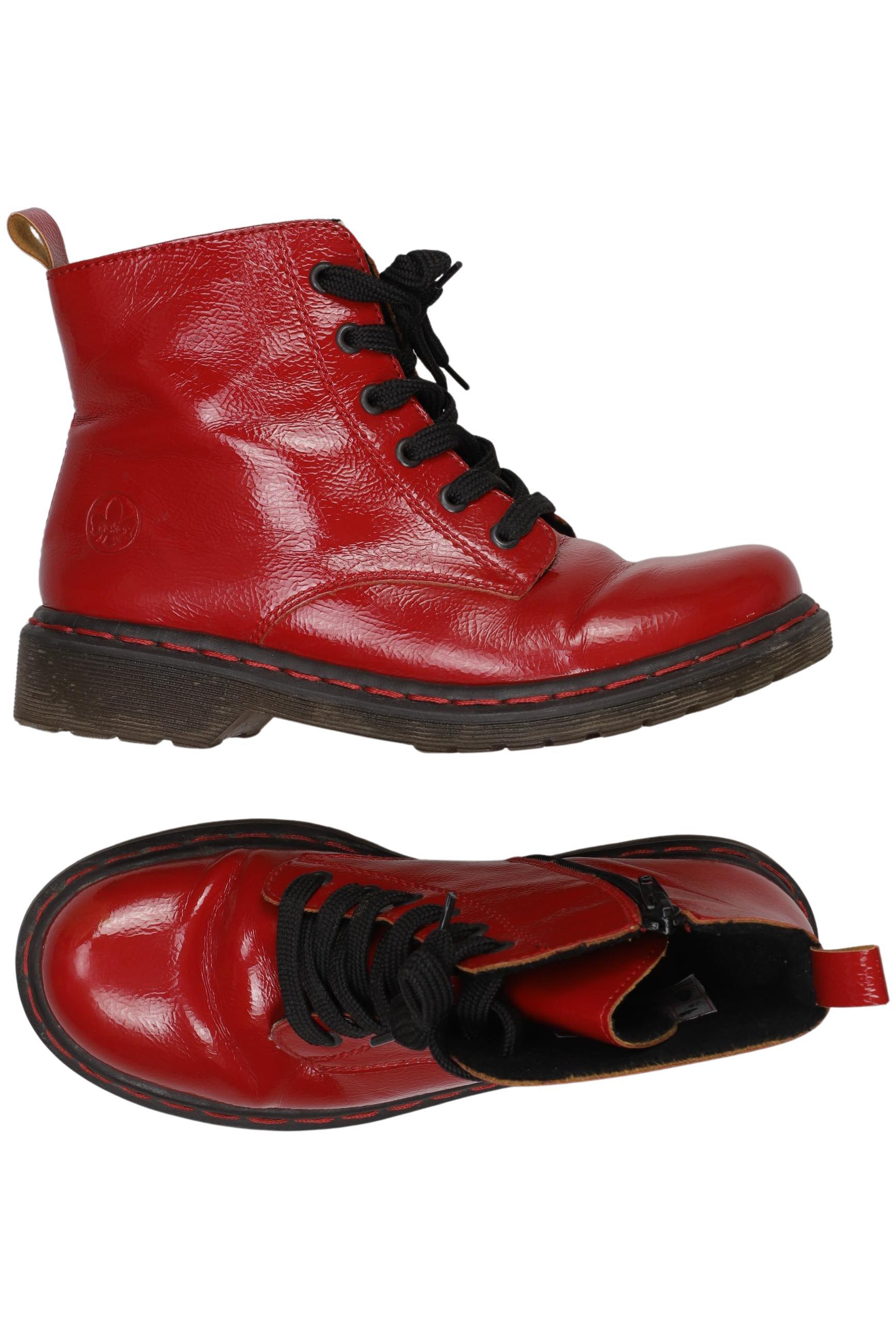 

Rieker Damen Stiefelette, rot, Gr. 39