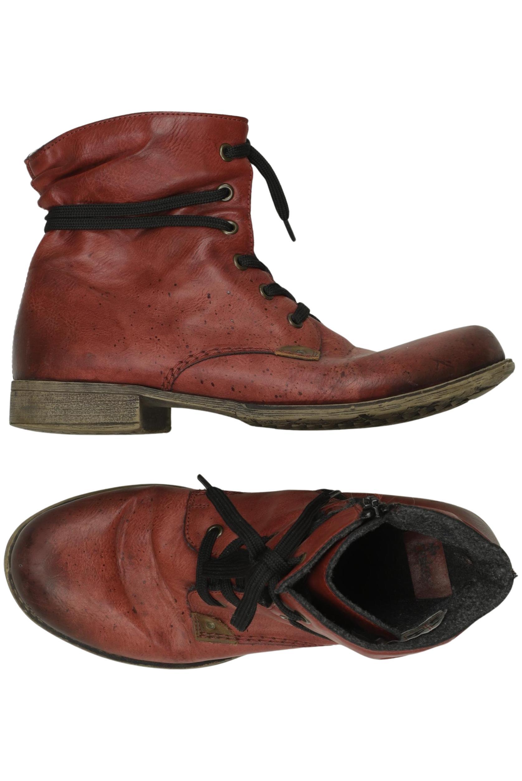 

Rieker Damen Stiefelette, bordeaux, Gr. 40
