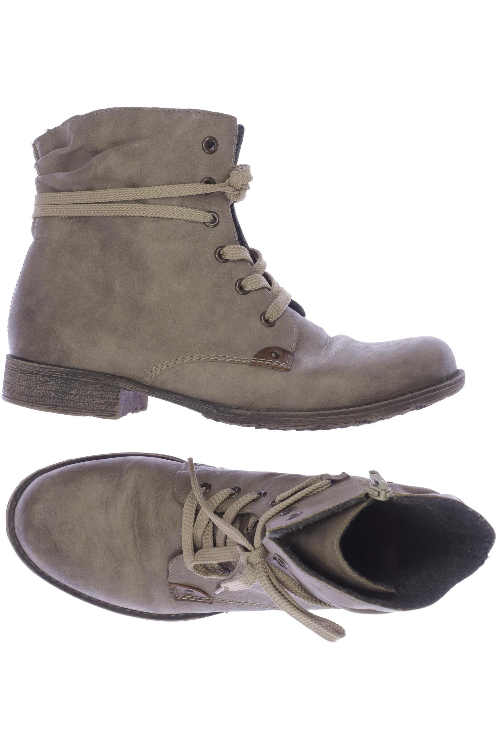 

Rieker Damen Stiefelette, beige, Gr. 40