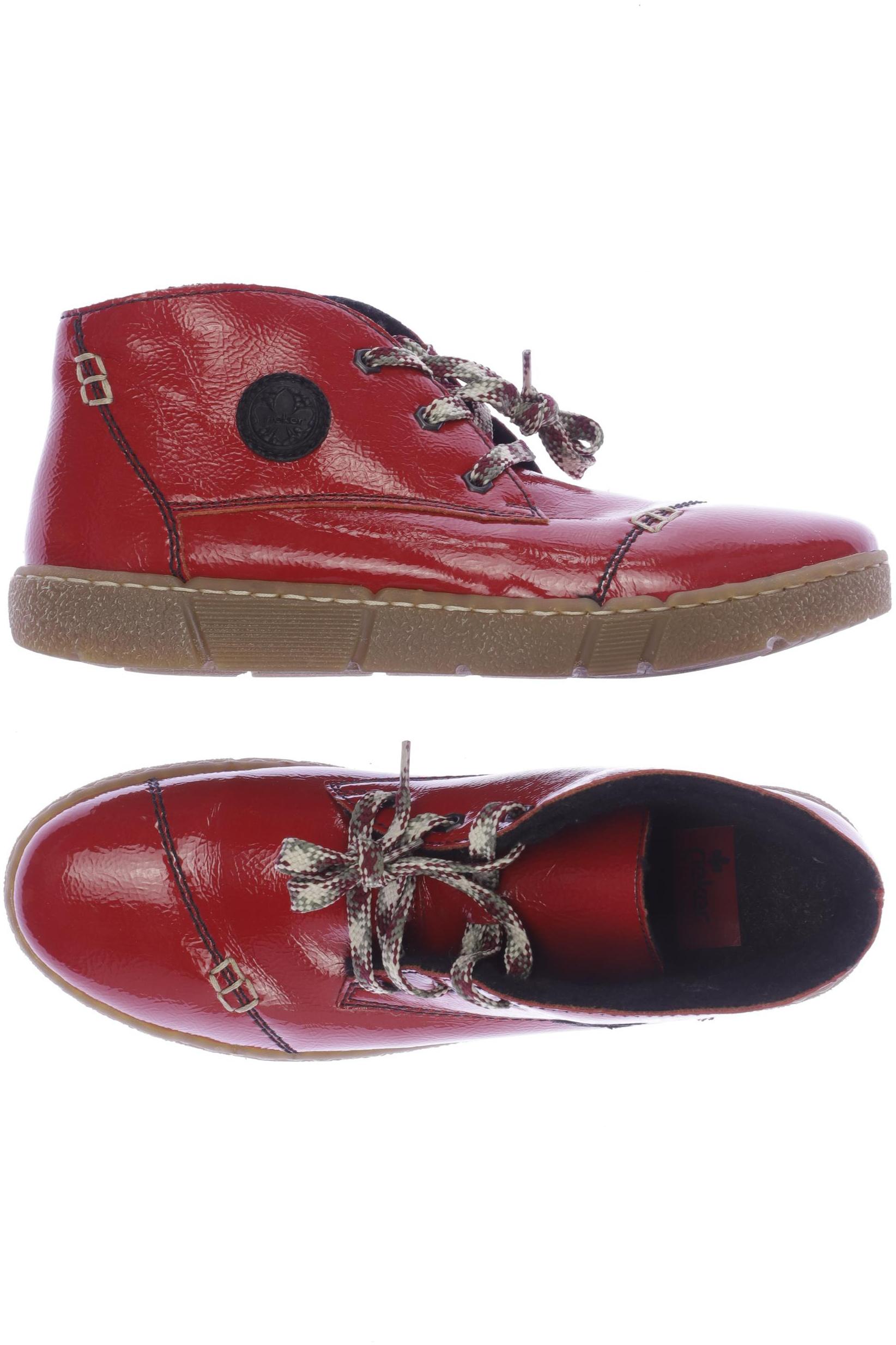 

Rieker Damen Stiefelette, rot, Gr. 41