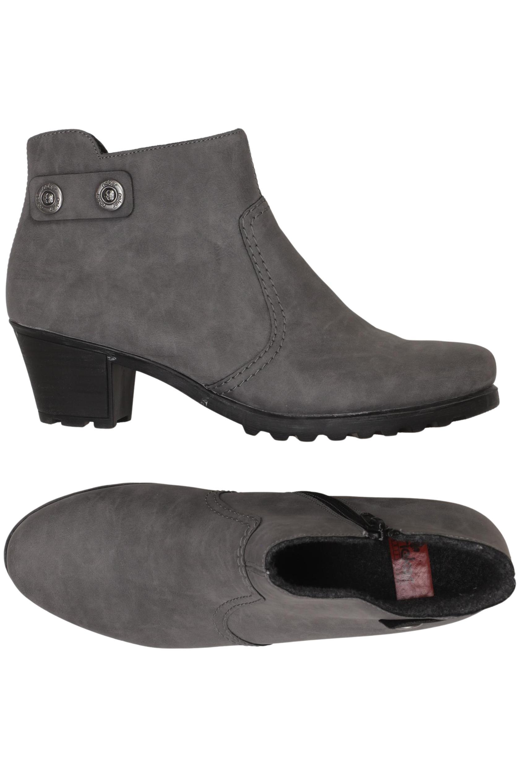 

Rieker Damen Stiefelette, grau, Gr. 40